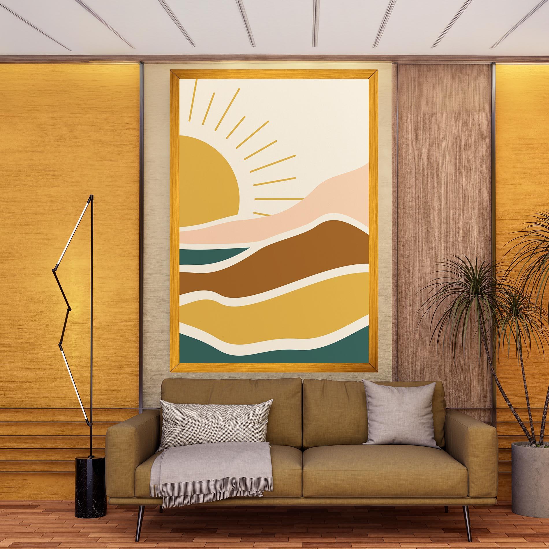 Tablou Canvas Sunset Connection 02 mockup 9