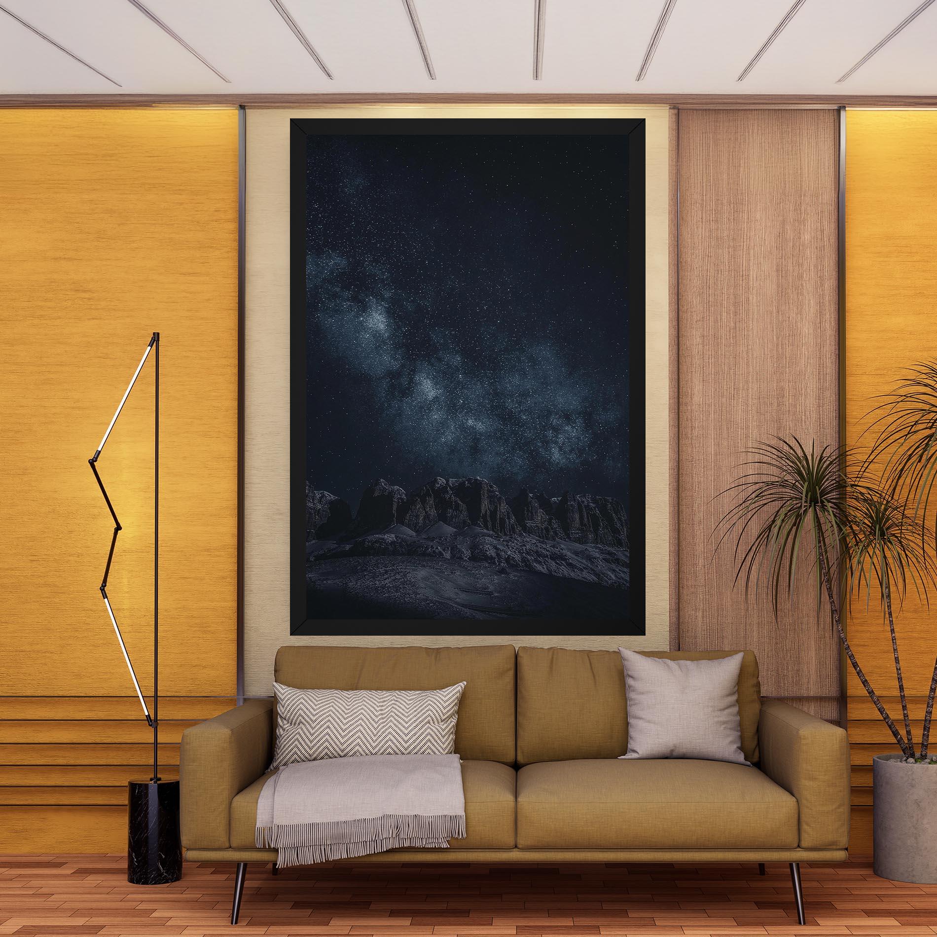 Tablou Canvas Galactic Sky mockup 9