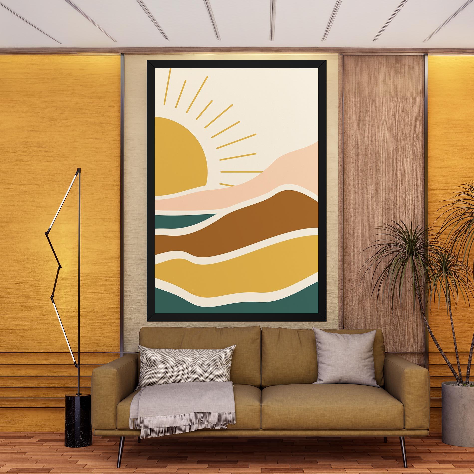Tablou Canvas Sunset Connection 02 mockup 9