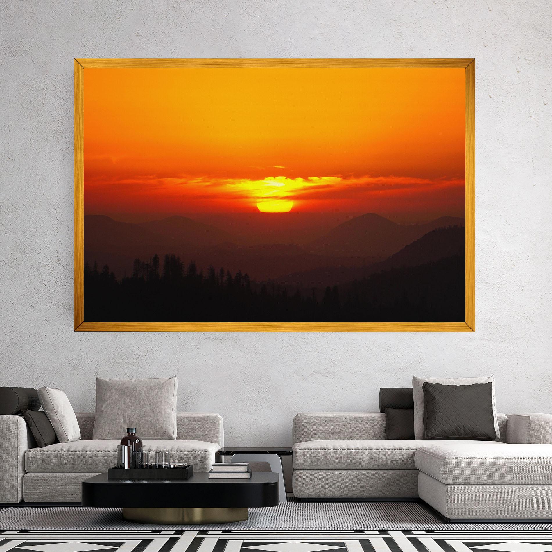 Tablou Canvas Pretty Sun View mockup 2