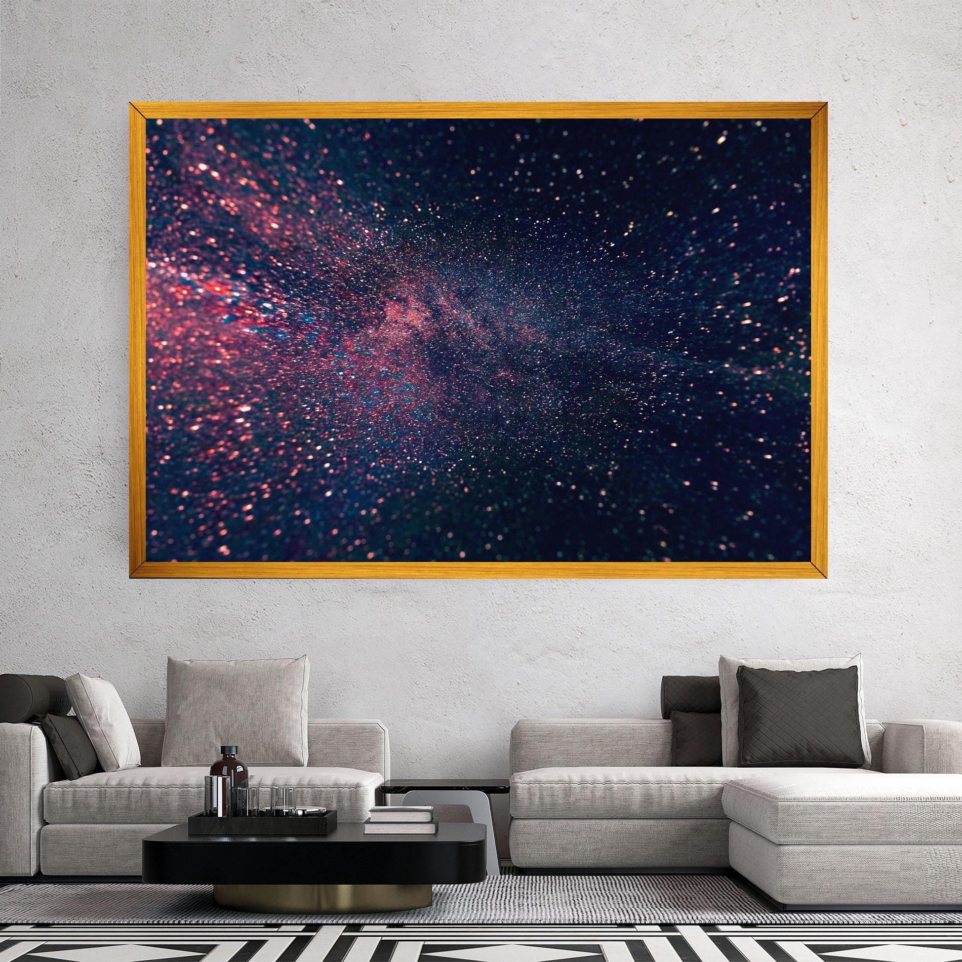 Tablou Canvas Purple Spark mockup 2