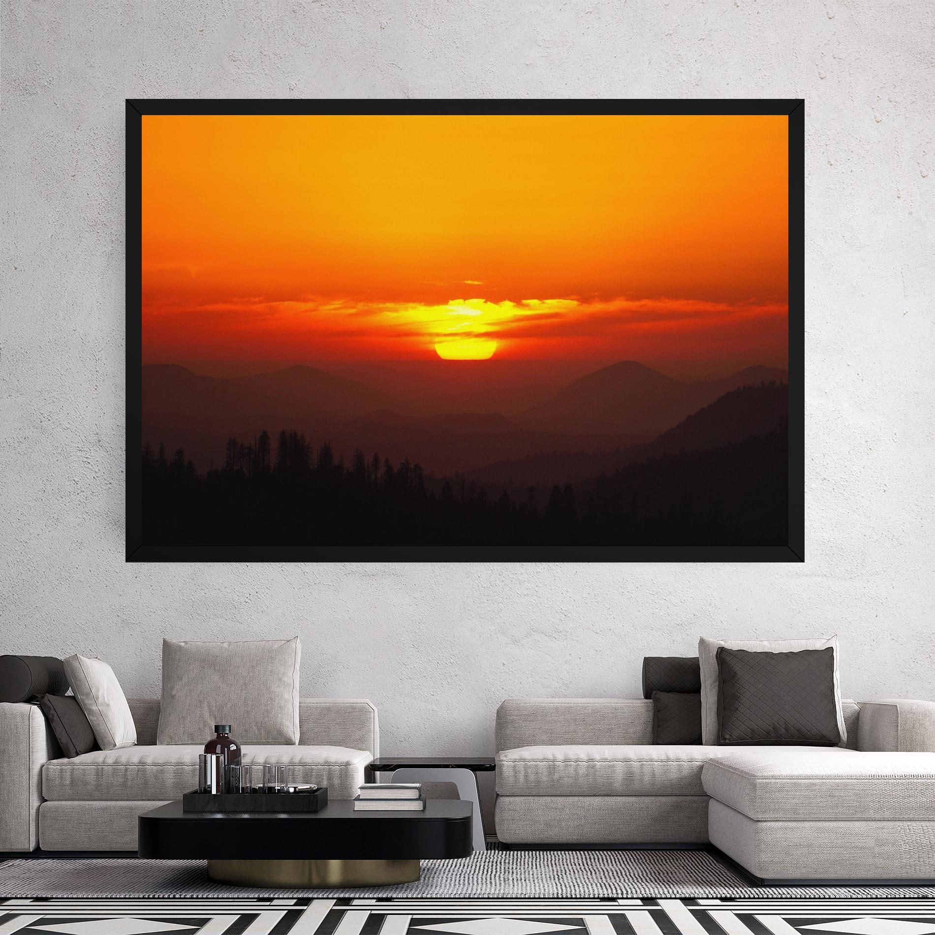 Tablou Canvas Pretty Sun View mockup 2