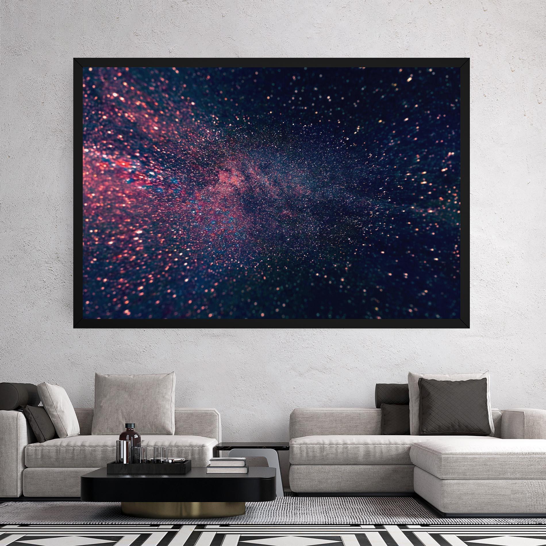 Tablou Canvas Purple Spark mockup 2