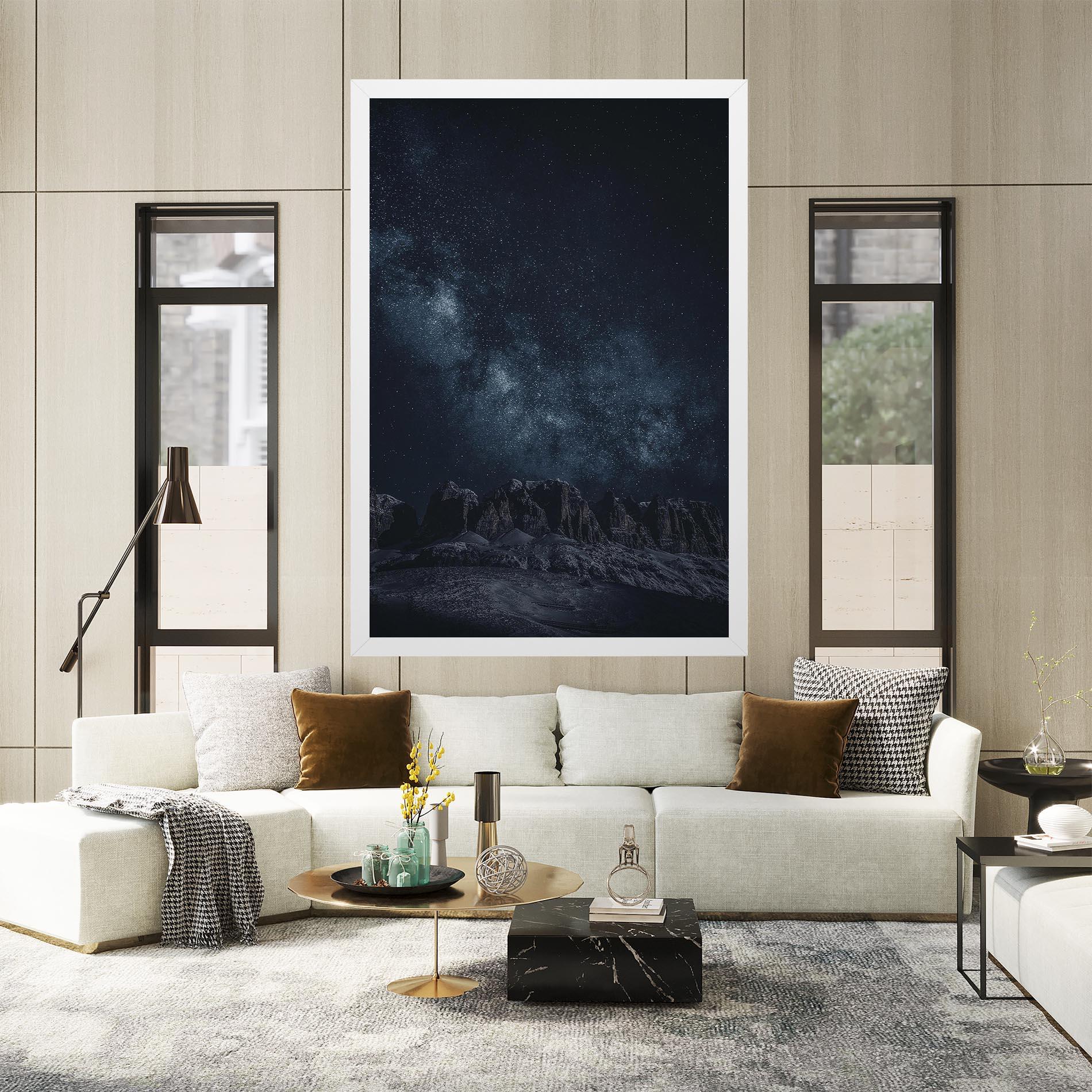 Tablou Canvas Galactic Sky mockup 2