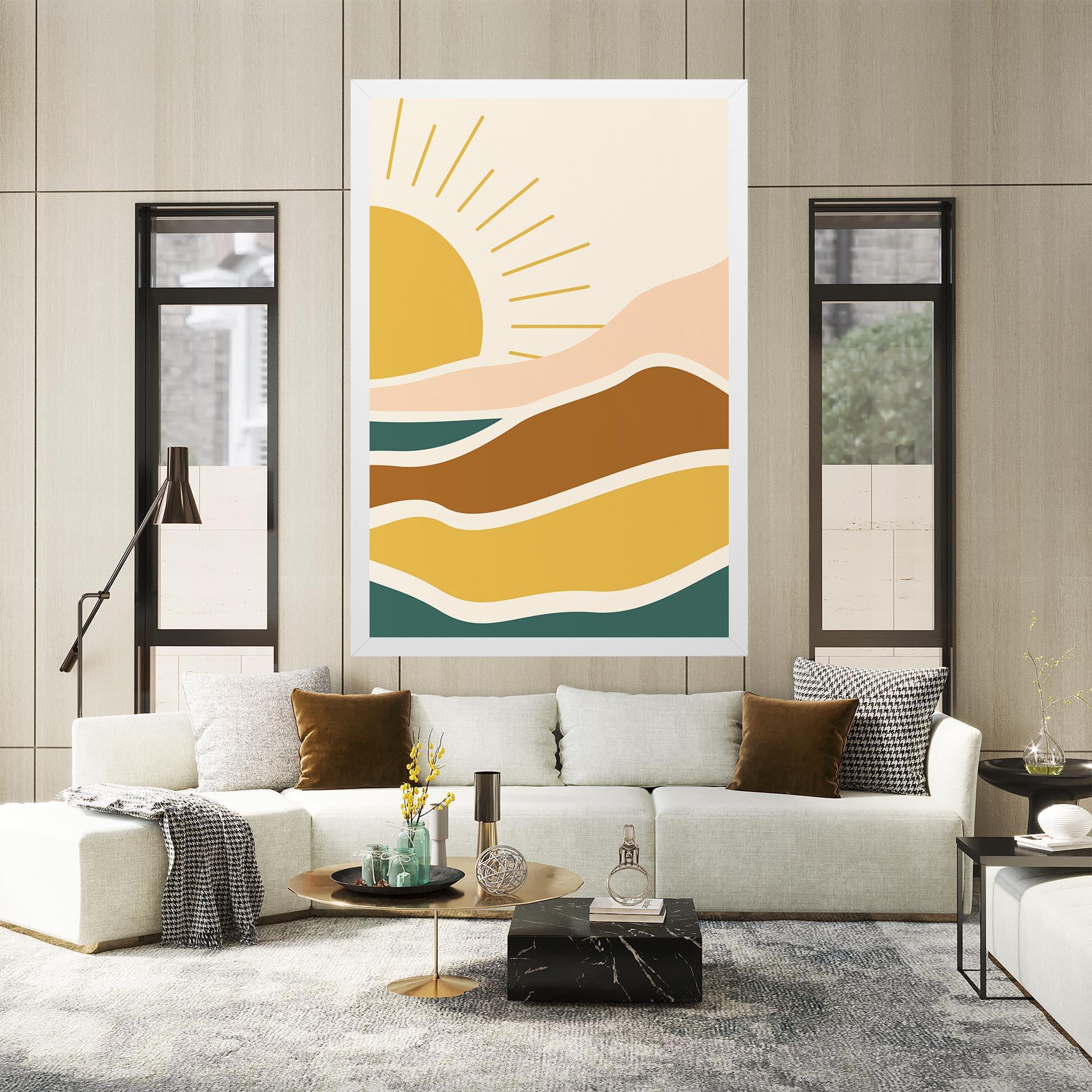 Tablou Canvas Sunset Connection 02 mockup 2