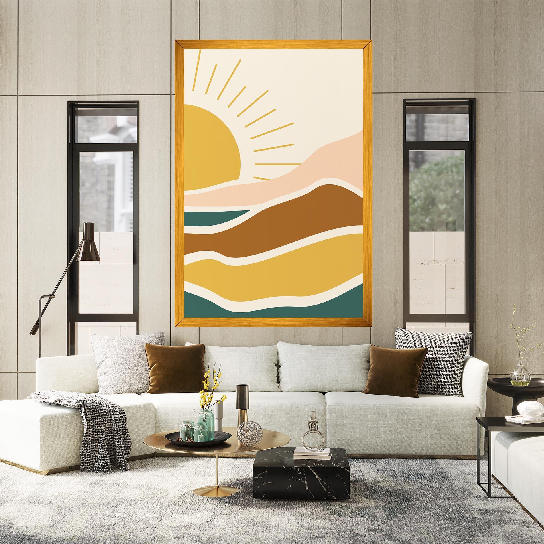 Tablou Canvas Sunset Connection 02 mockup 2