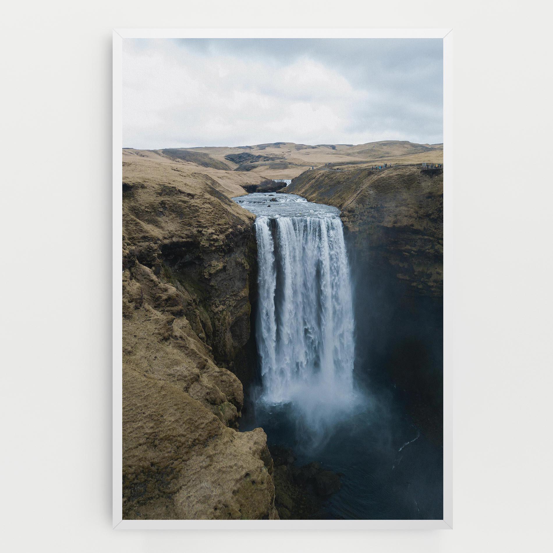 Tablou Canvas Desert Vibe Waterfall mockup 0