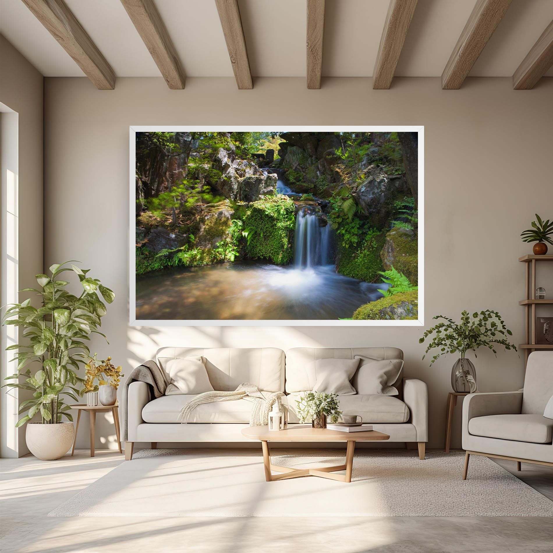 Jungle View Waterfall mockup 6