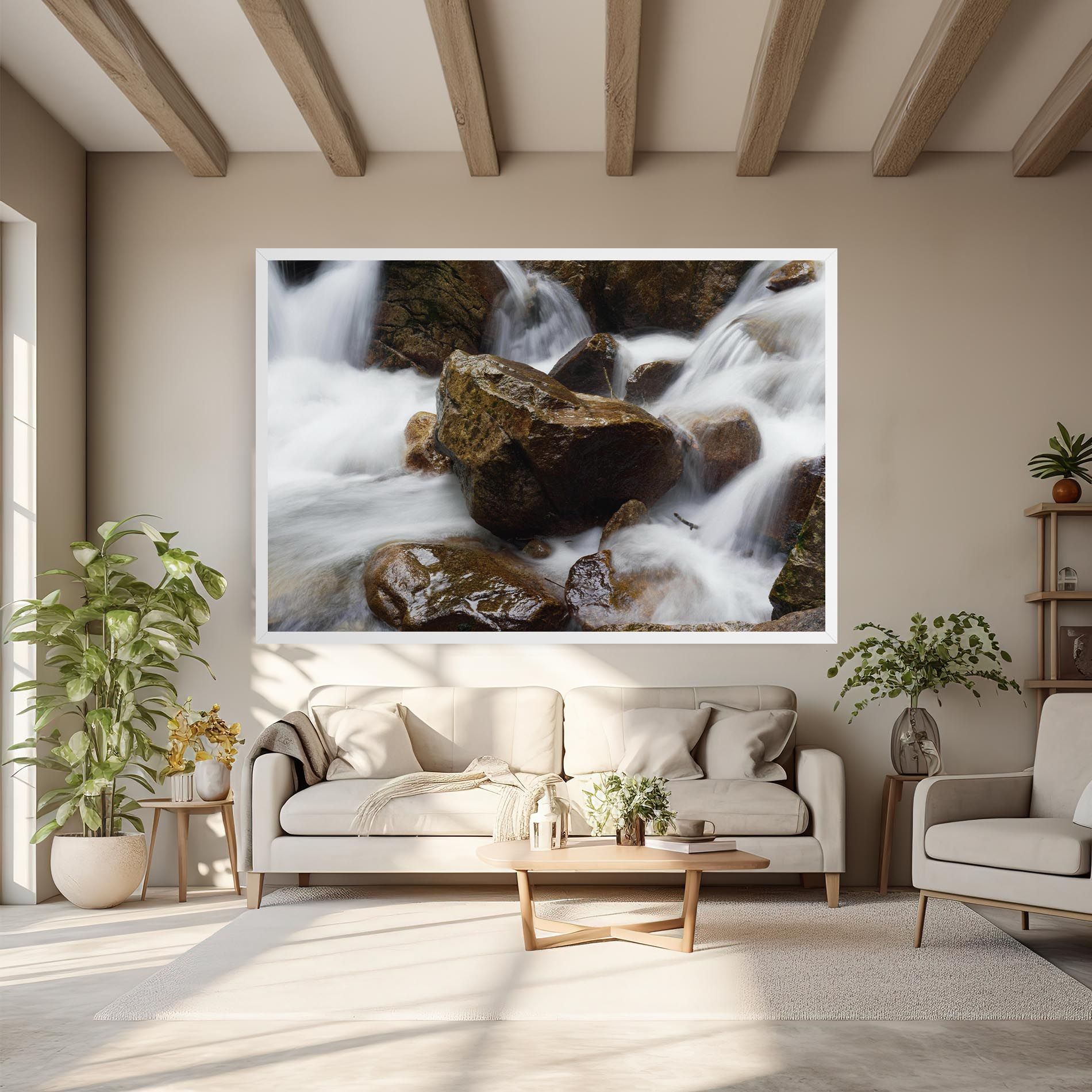 Shiny Rocks Waterfall mockup 6