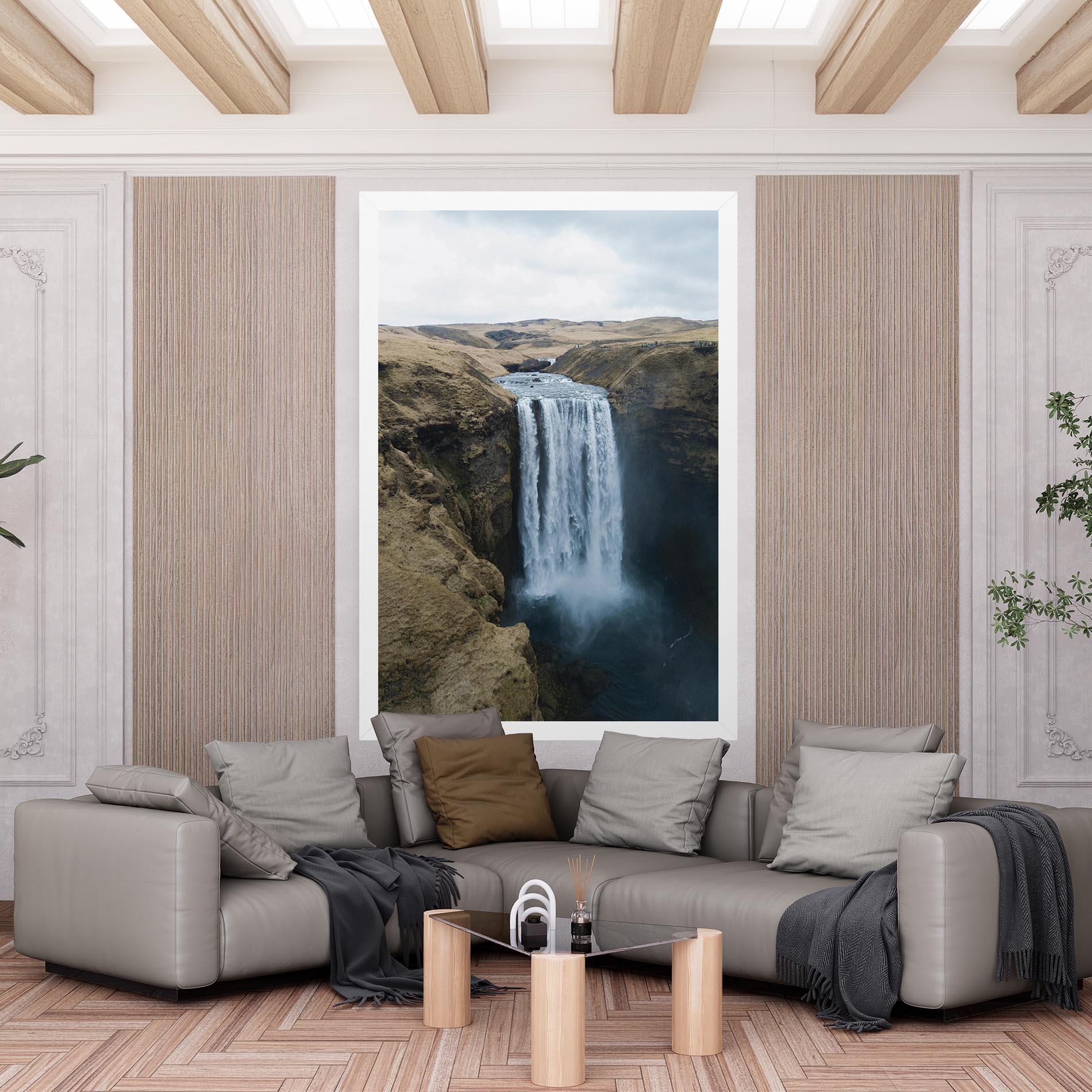 Tablou Canvas Desert Vibe Waterfall mockup 6