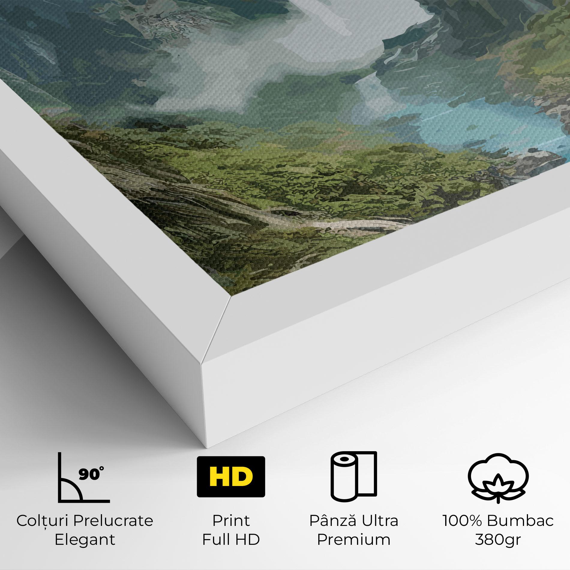 Tablou Canvas Amazing Waterfall mockup 4