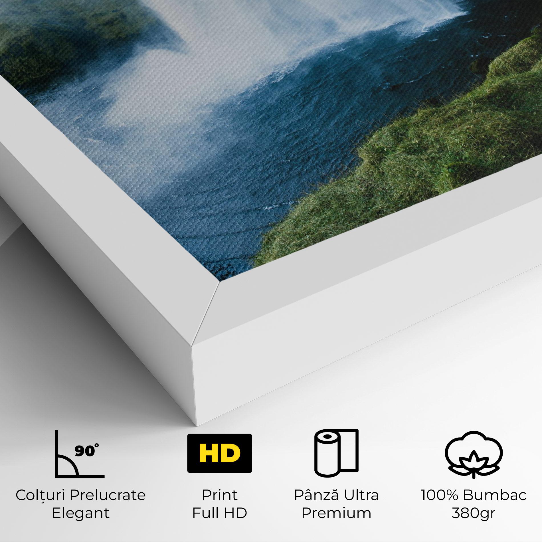 Tablou Canvas Majestic Waterfall mockup 4