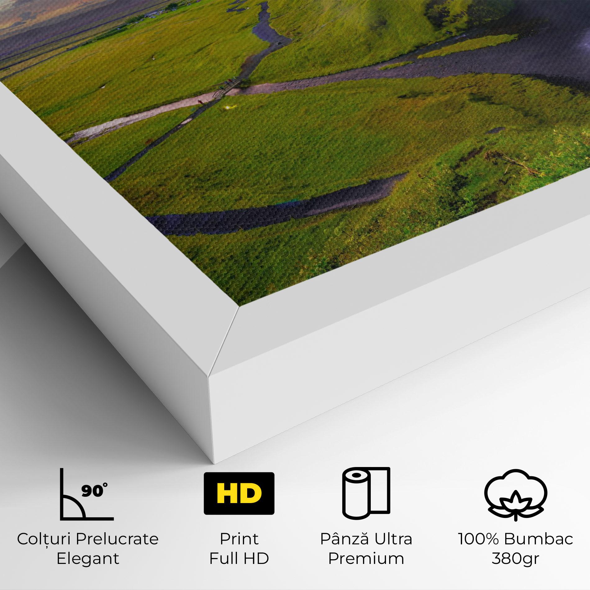 Tablou Canvas Pink Wky Waterfall mockup 4