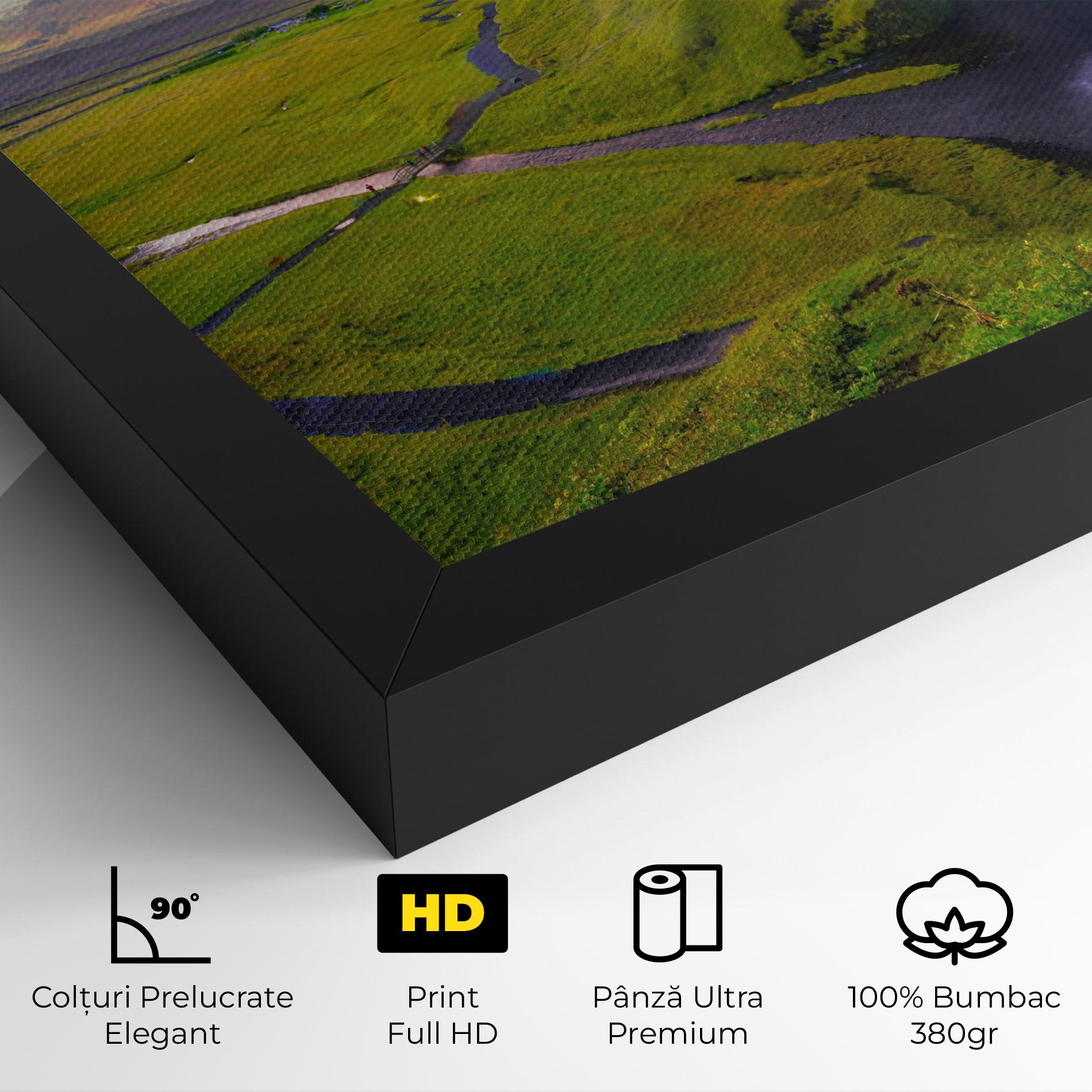 Tablou Canvas Pink Wky Waterfall mockup 4