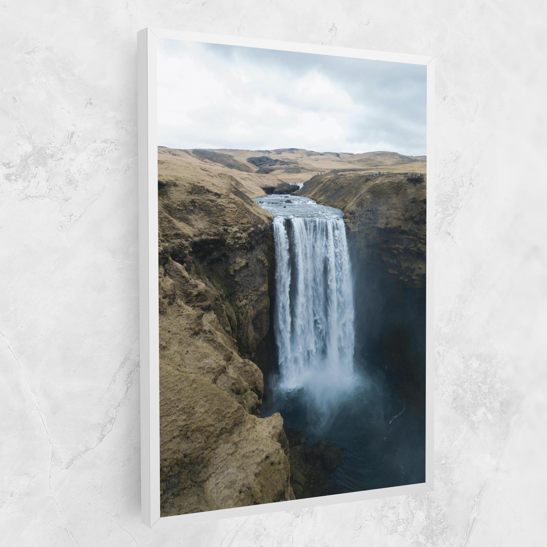Tablou Canvas Desert Vibe Waterfall mockup 1