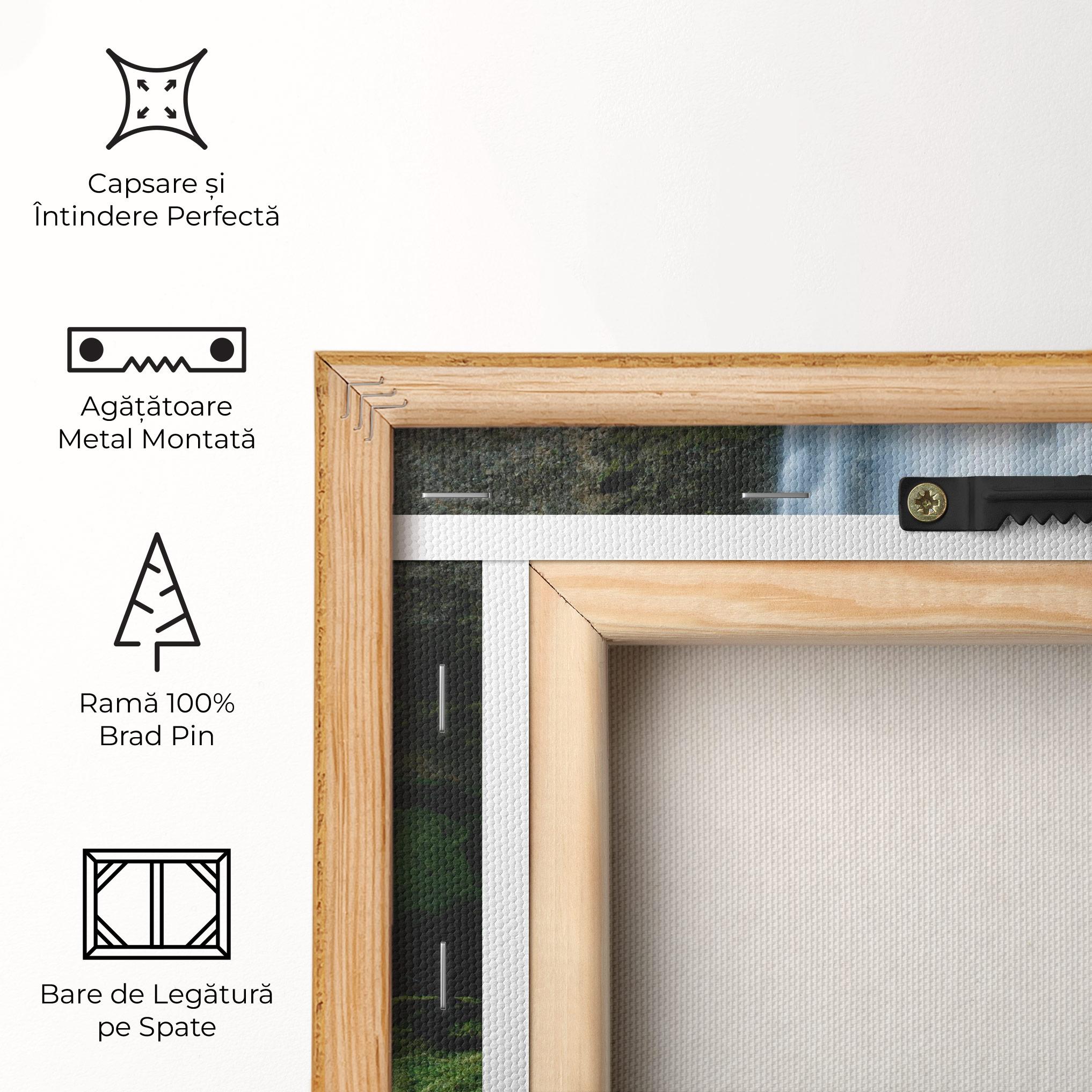 Tablou Canvas Majestic Waterfall mockup 5