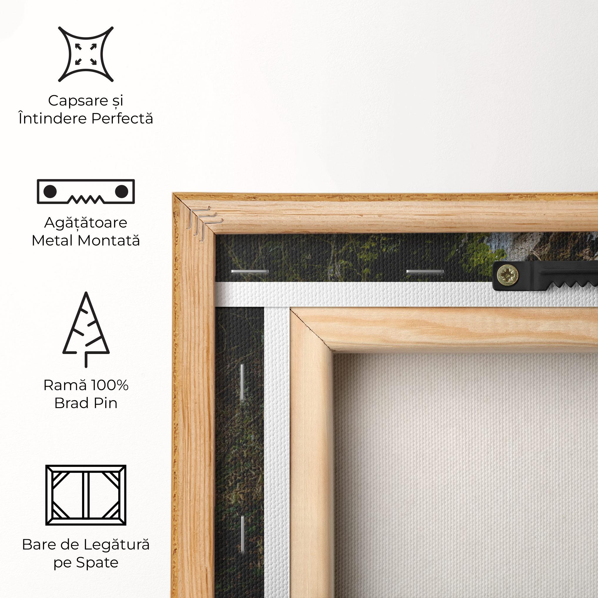 Tablou Canvas Pretty Waterfall Forest mockup 5