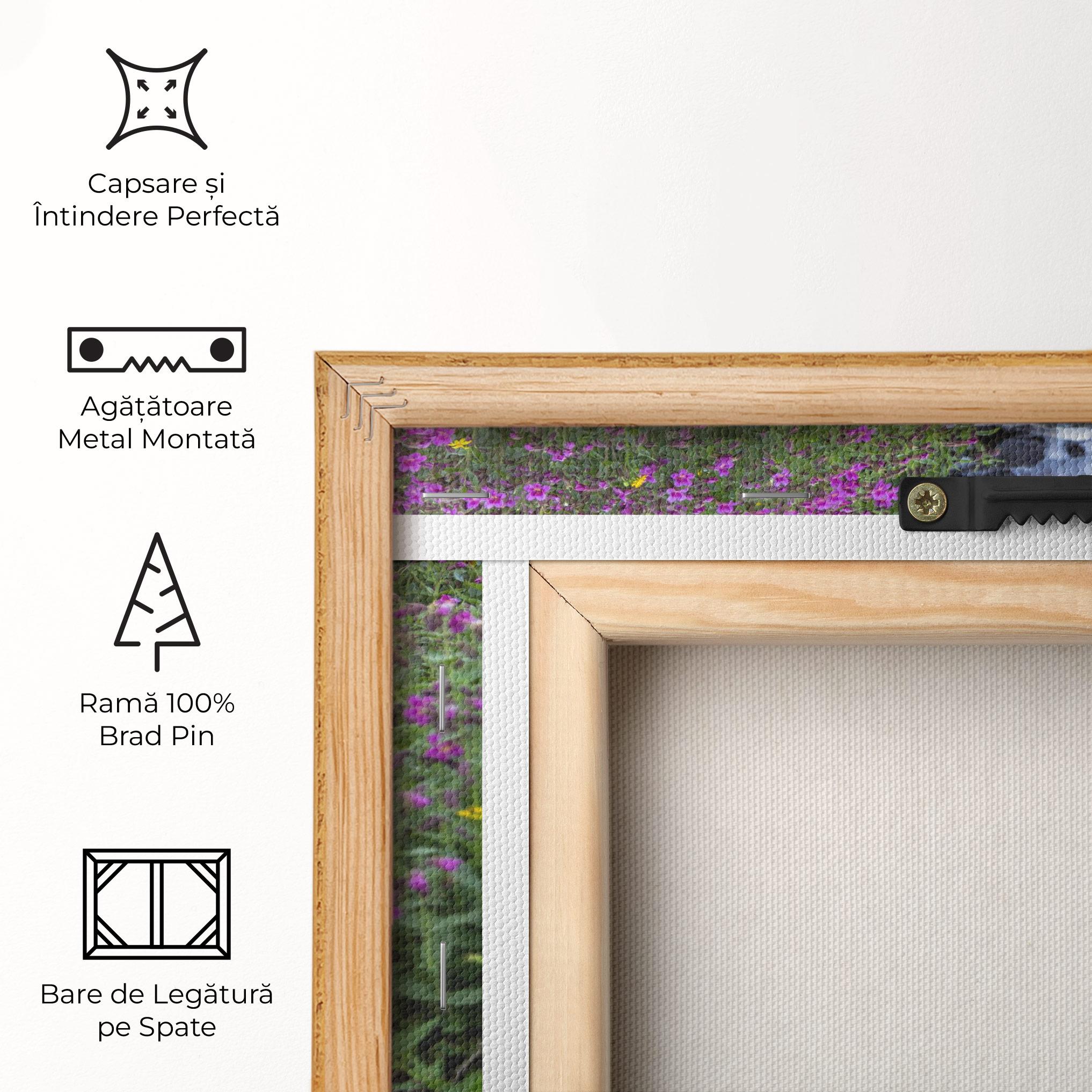 Tablou Canvas Water Falling Field mockup 5