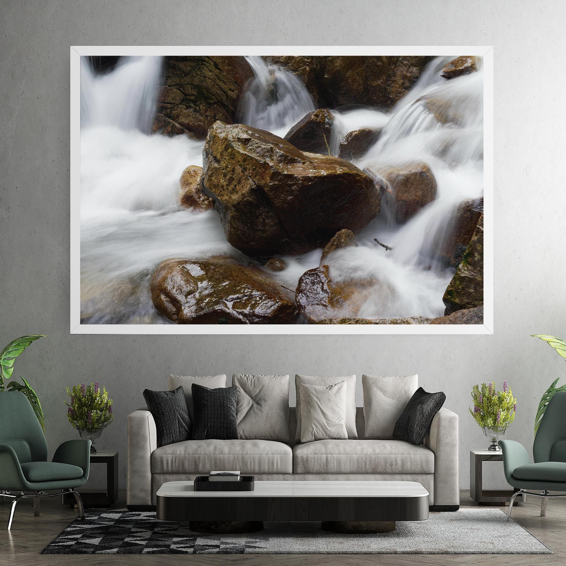 Shiny Rocks Waterfall mockup 7