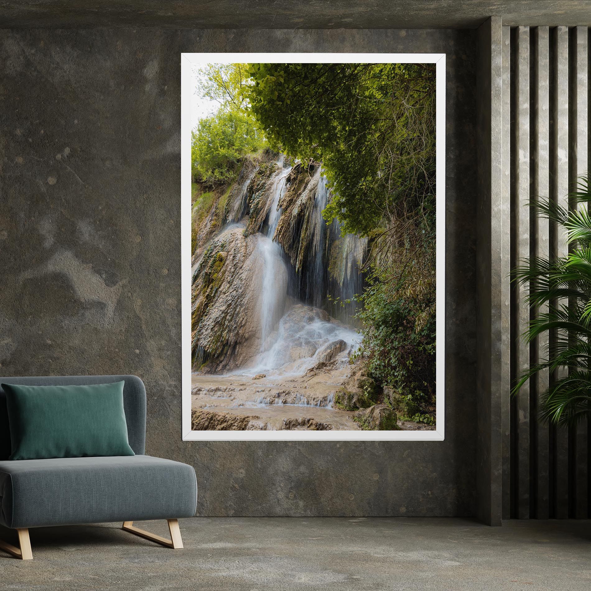 Forest Waterfall View mockup 7