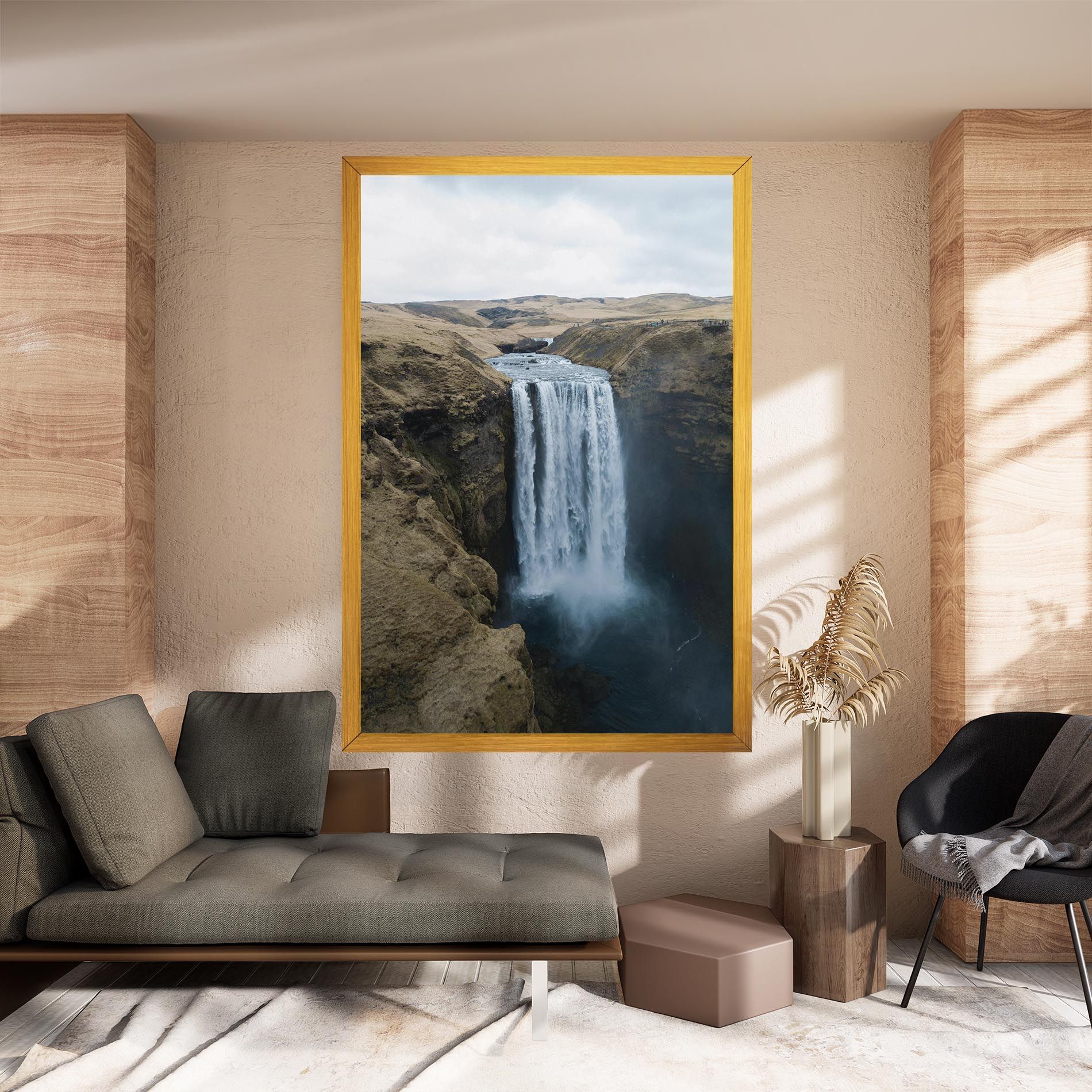 Desert Vibe Waterfall mockup 8