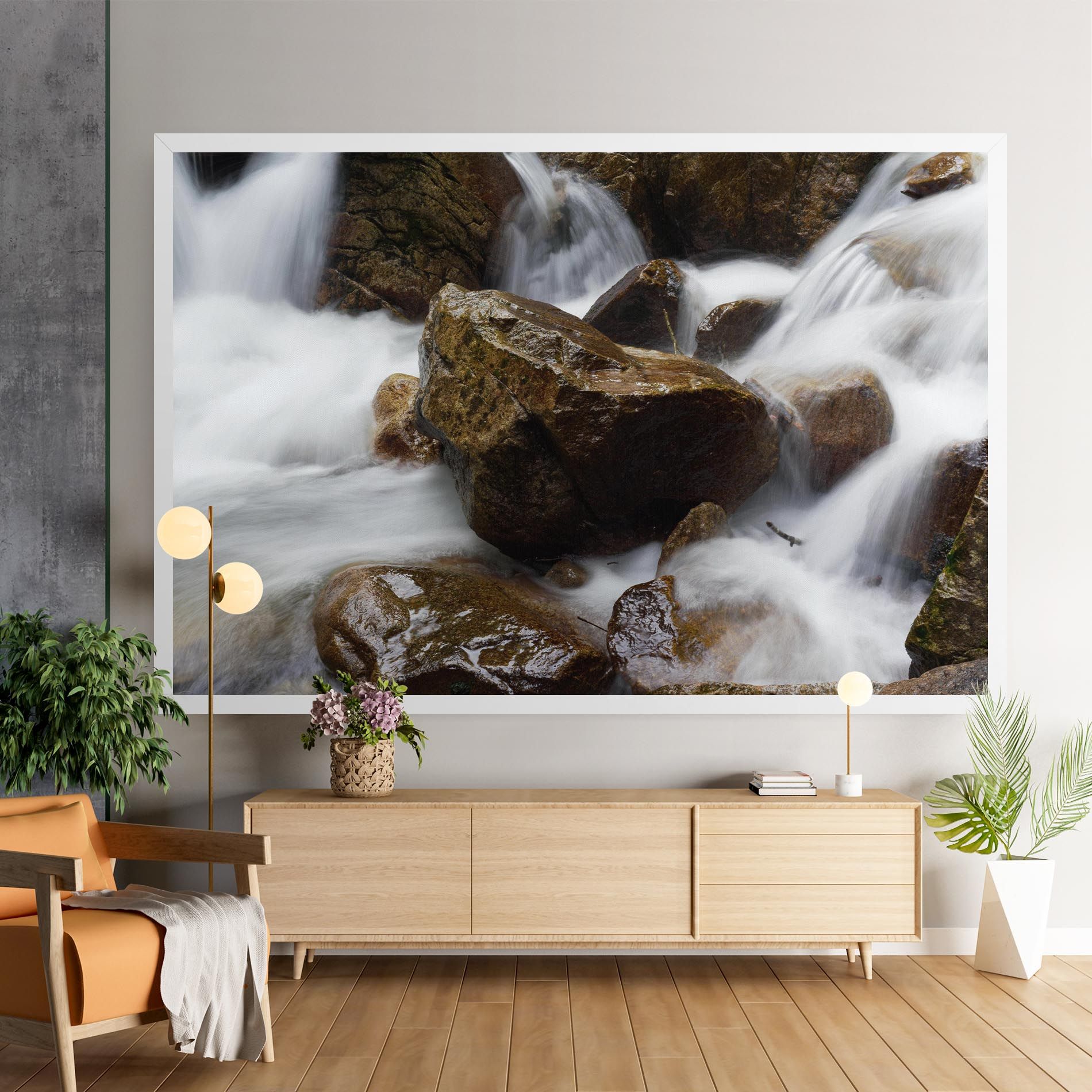 Shiny Rocks Waterfall mockup 9