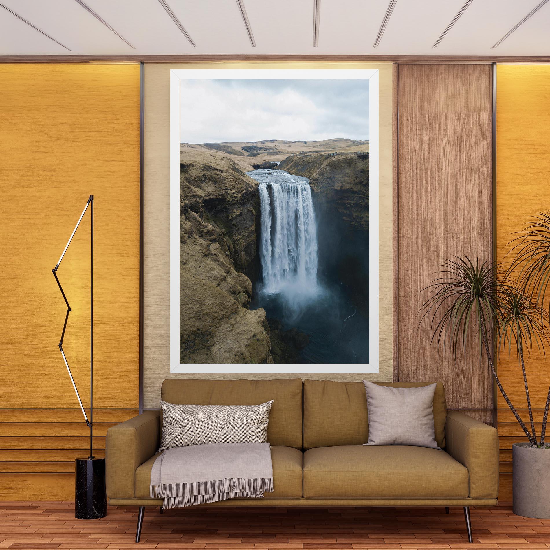 Tablou Canvas Desert Vibe Waterfall mockup 9