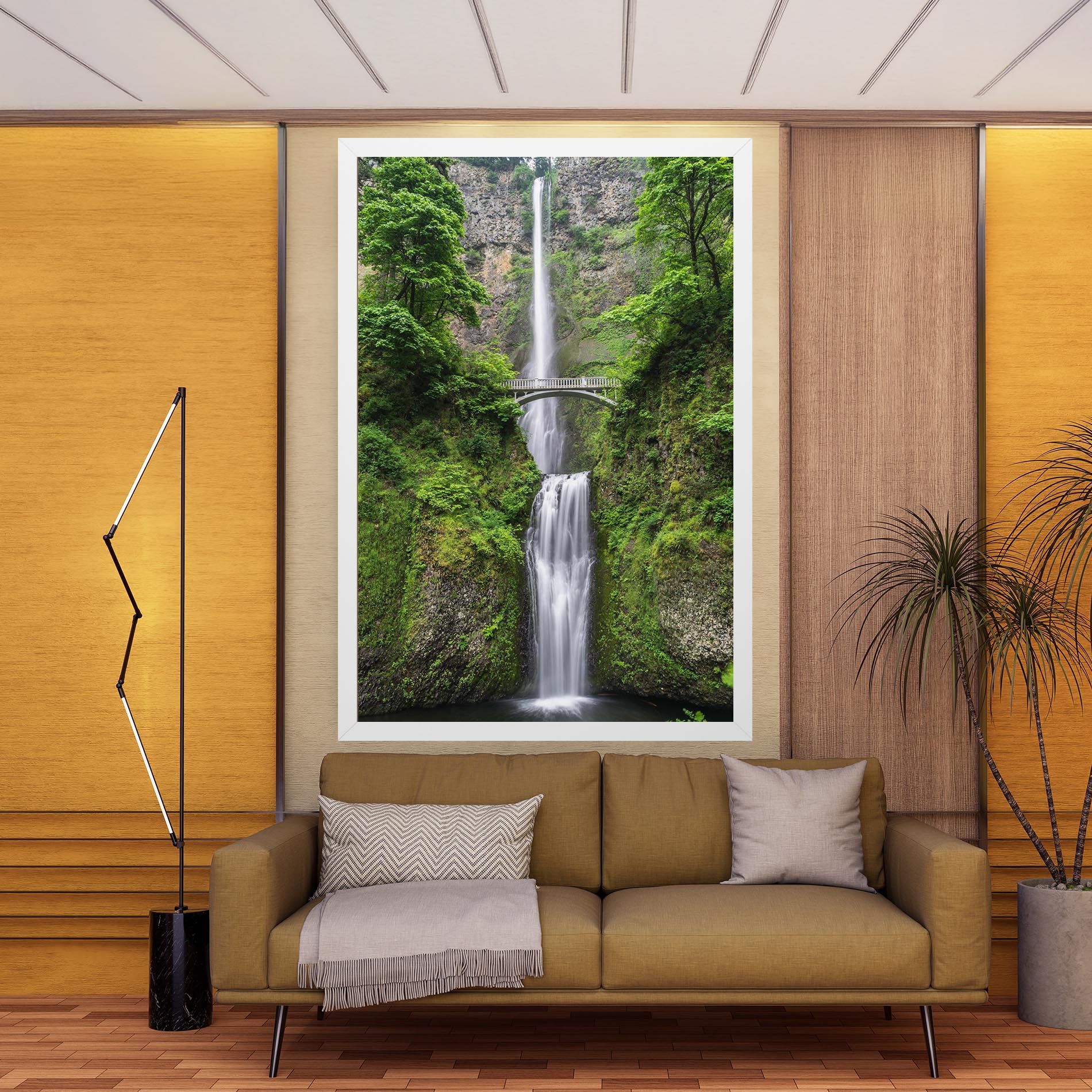 Green Leaves Bridge View mockup 9