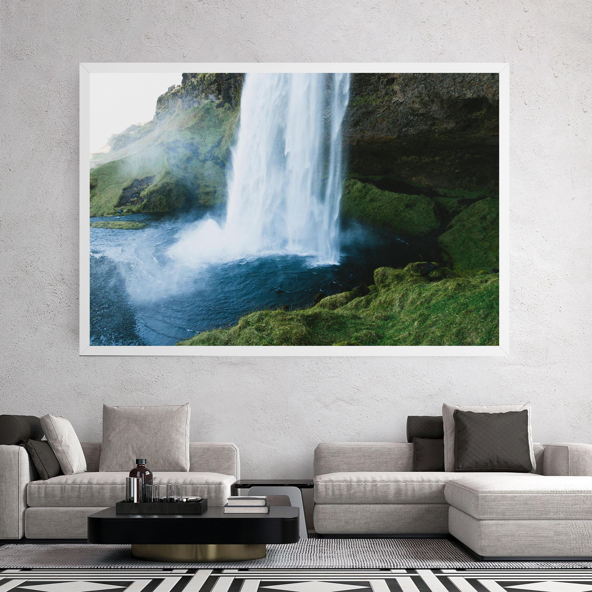 Tablou Canvas Majestic Waterfall mockup 2