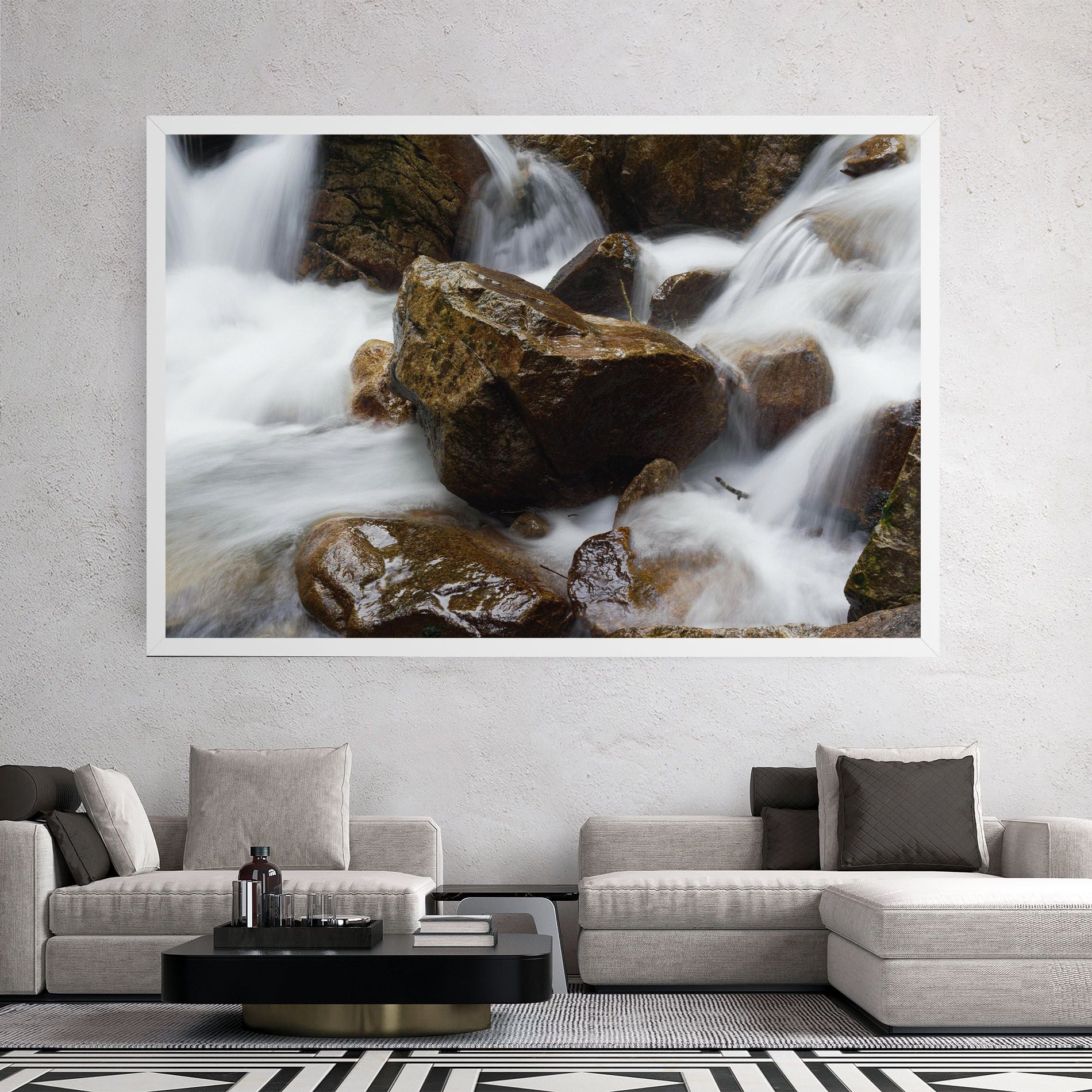Shiny Rocks Waterfall mockup 2