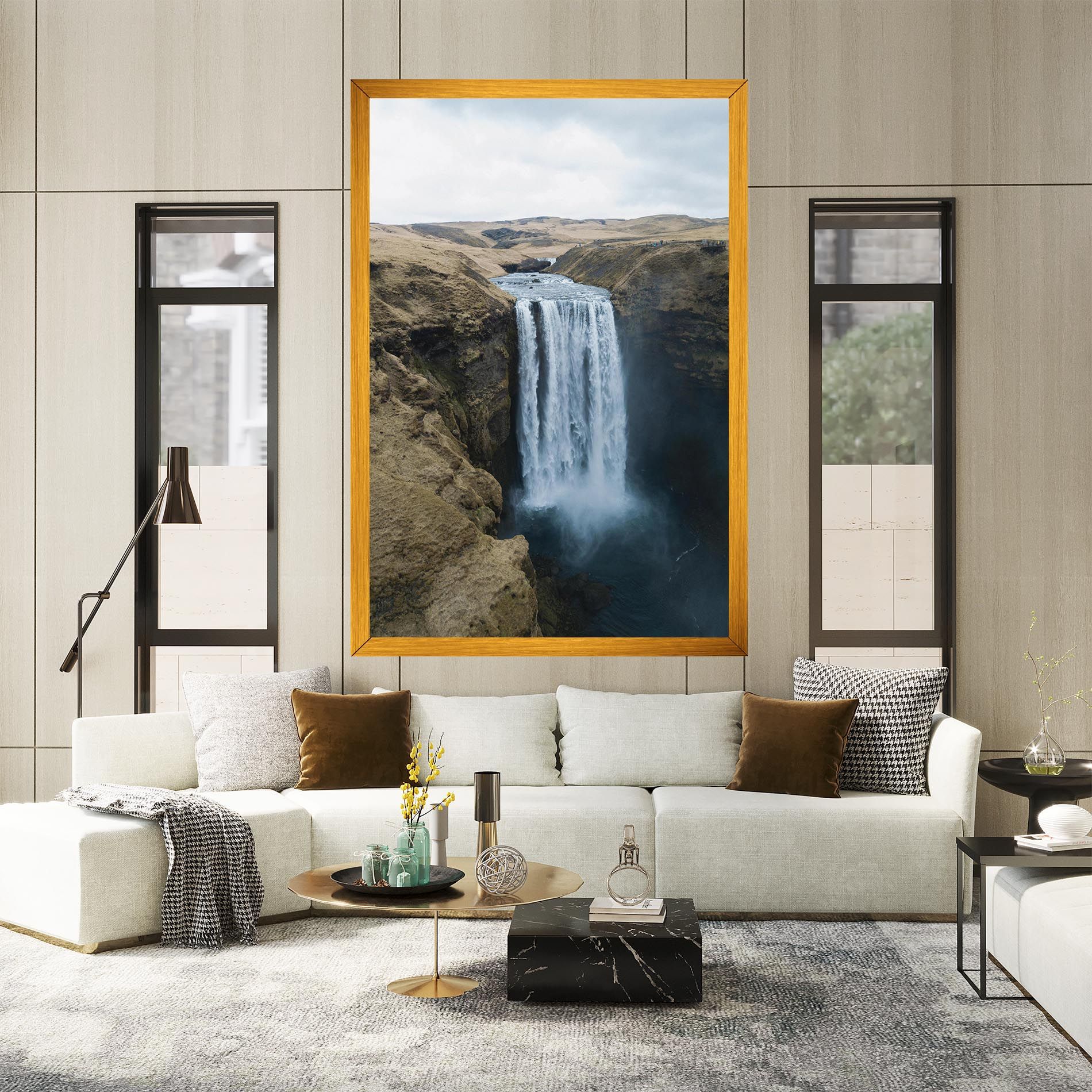 Desert Vibe Waterfall mockup 2