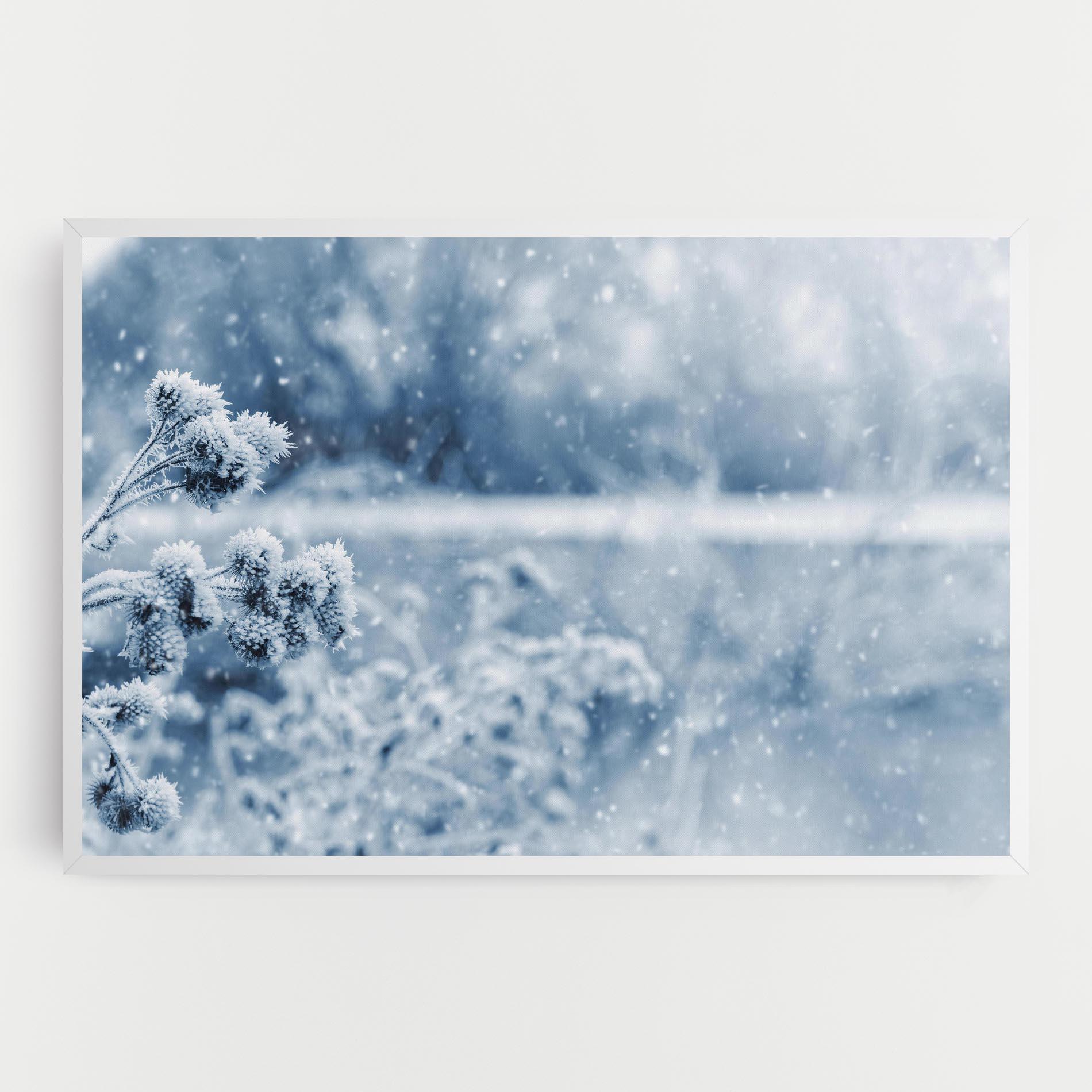 Tablou Canvas Pretty Winter Plants mockup 0