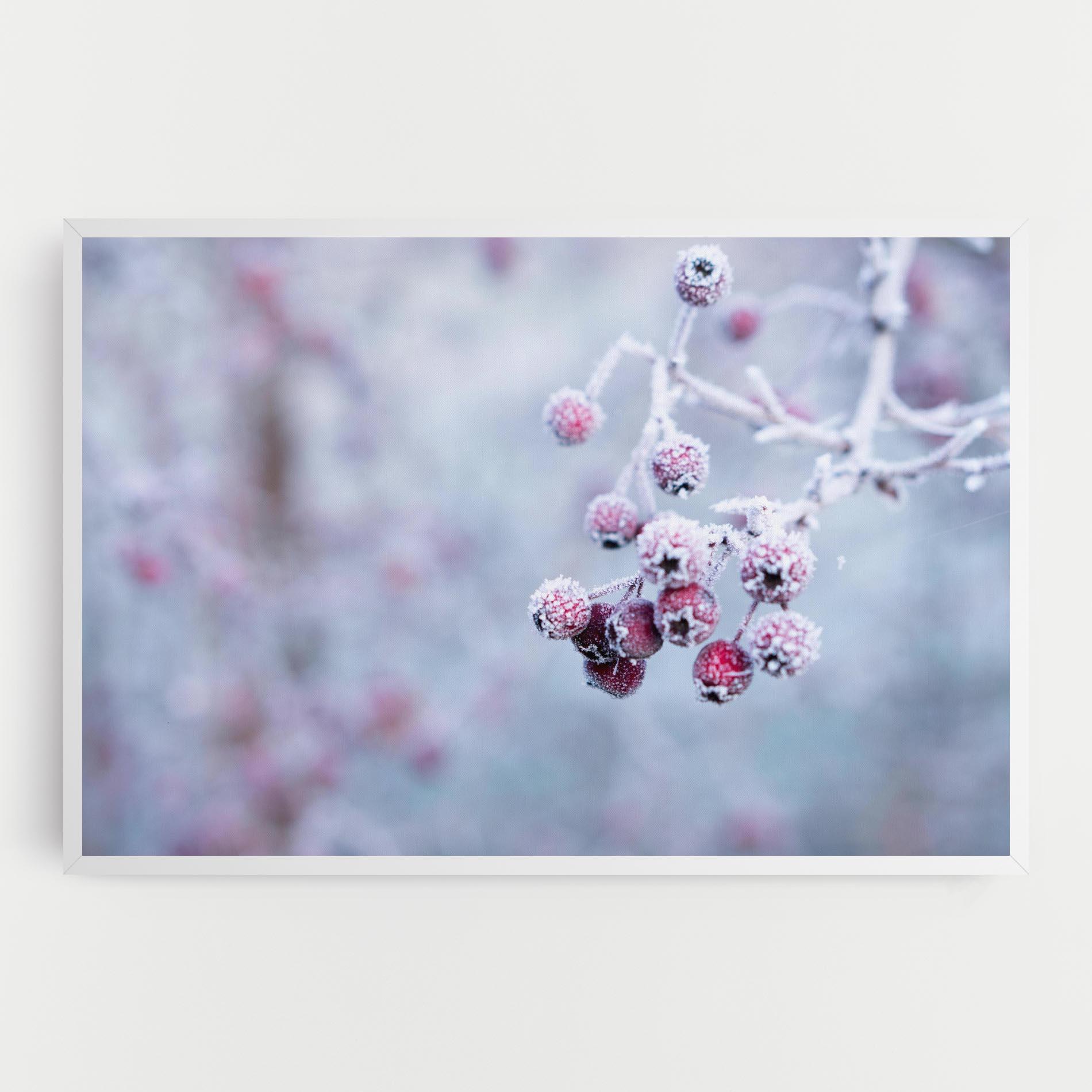 Tablou Canvas Red Winter Fruits mockup 0