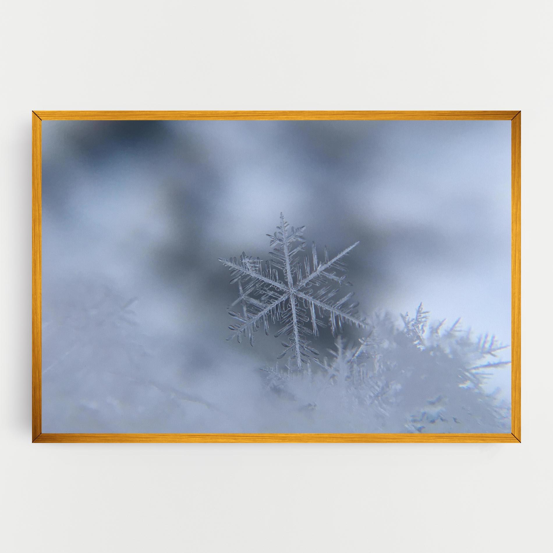 Tablou Canvas Pretty Snowflake mockup 0