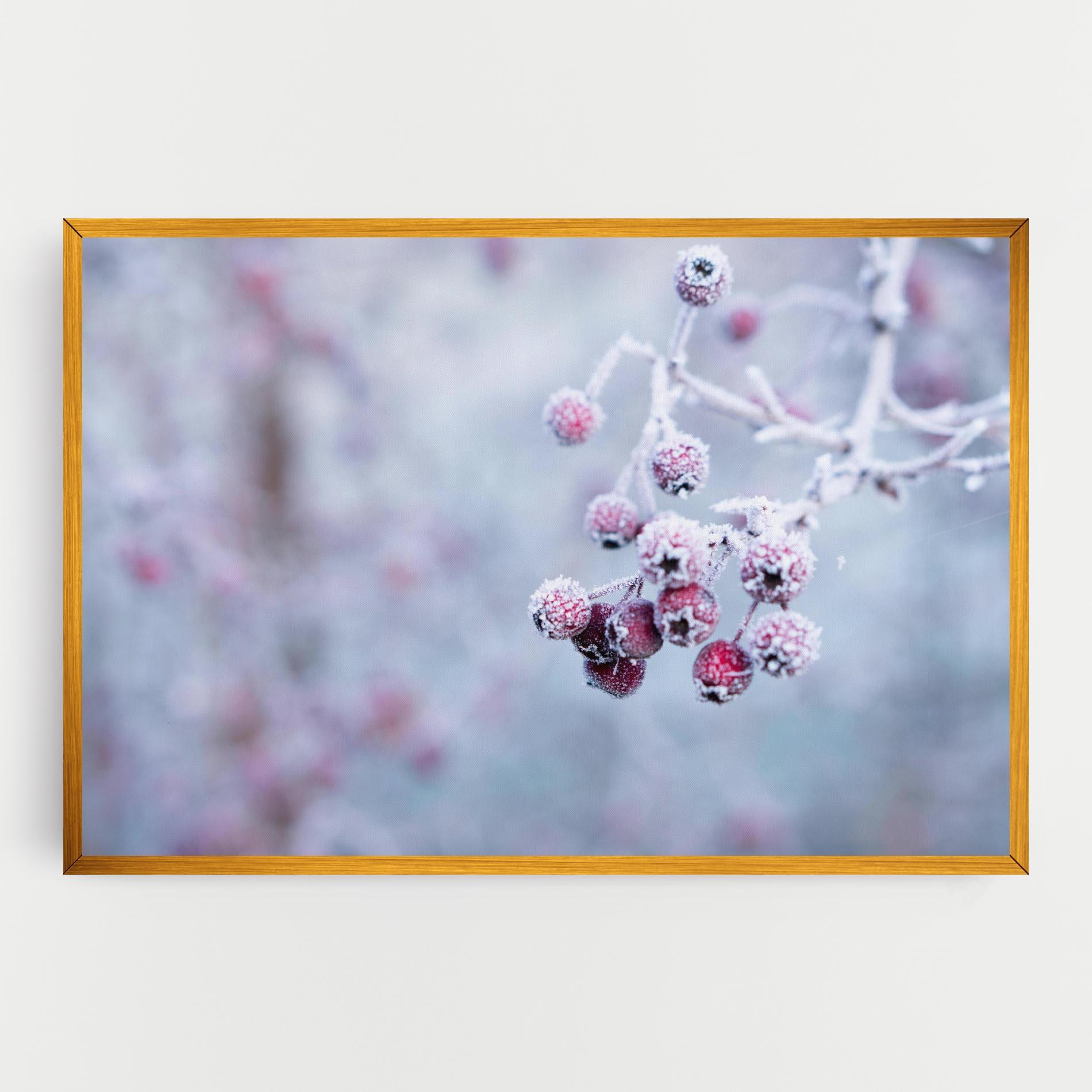 Tablou Canvas Red Winter Fruits mockup 0