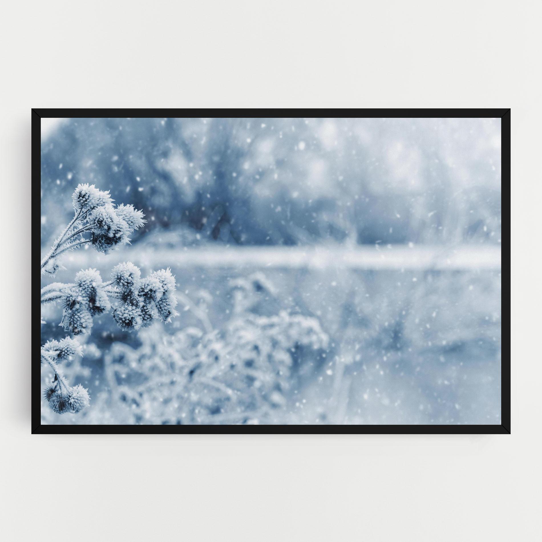 Tablou Canvas Pretty Winter Plants mockup 0