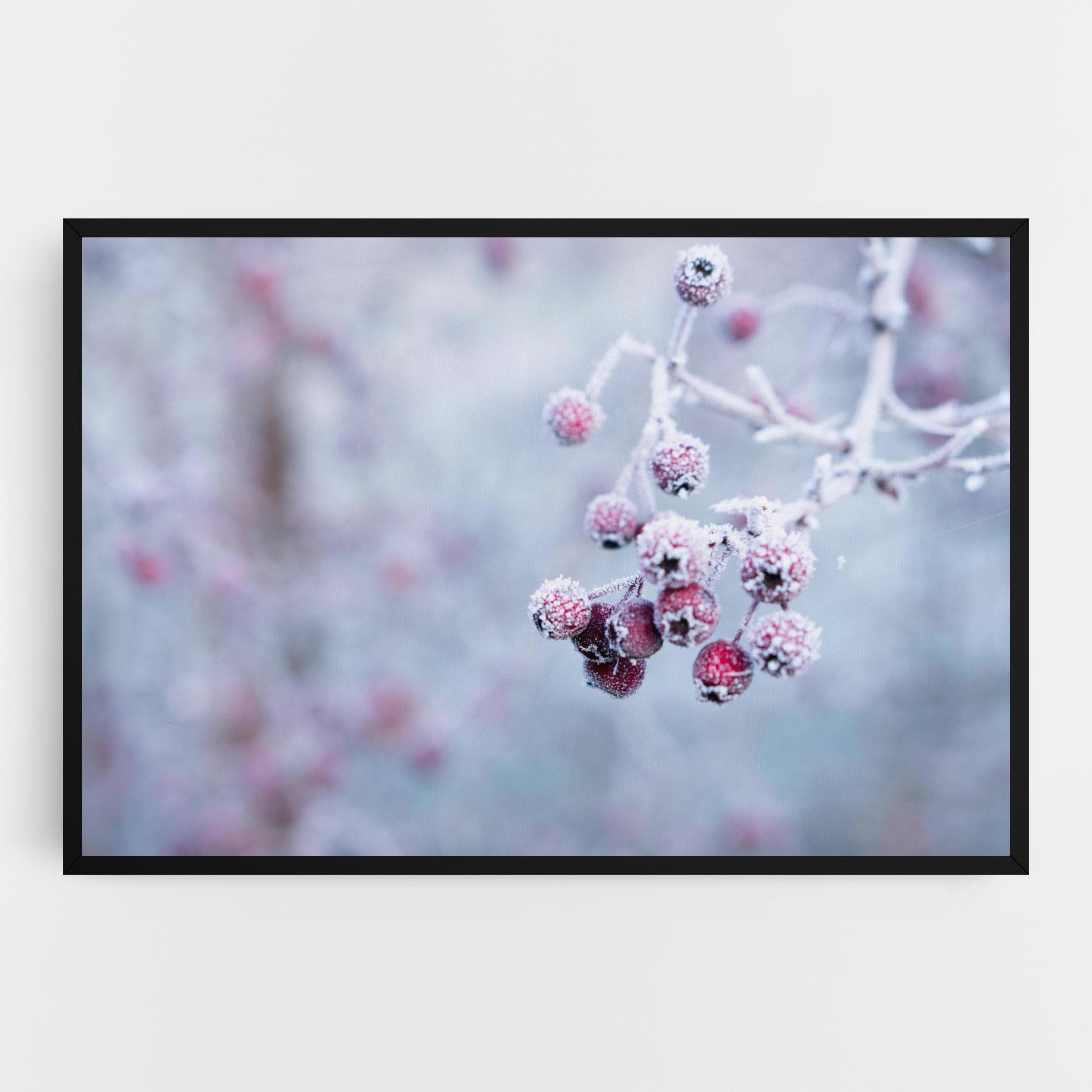 Tablou Canvas Red Winter Fruits mockup 0