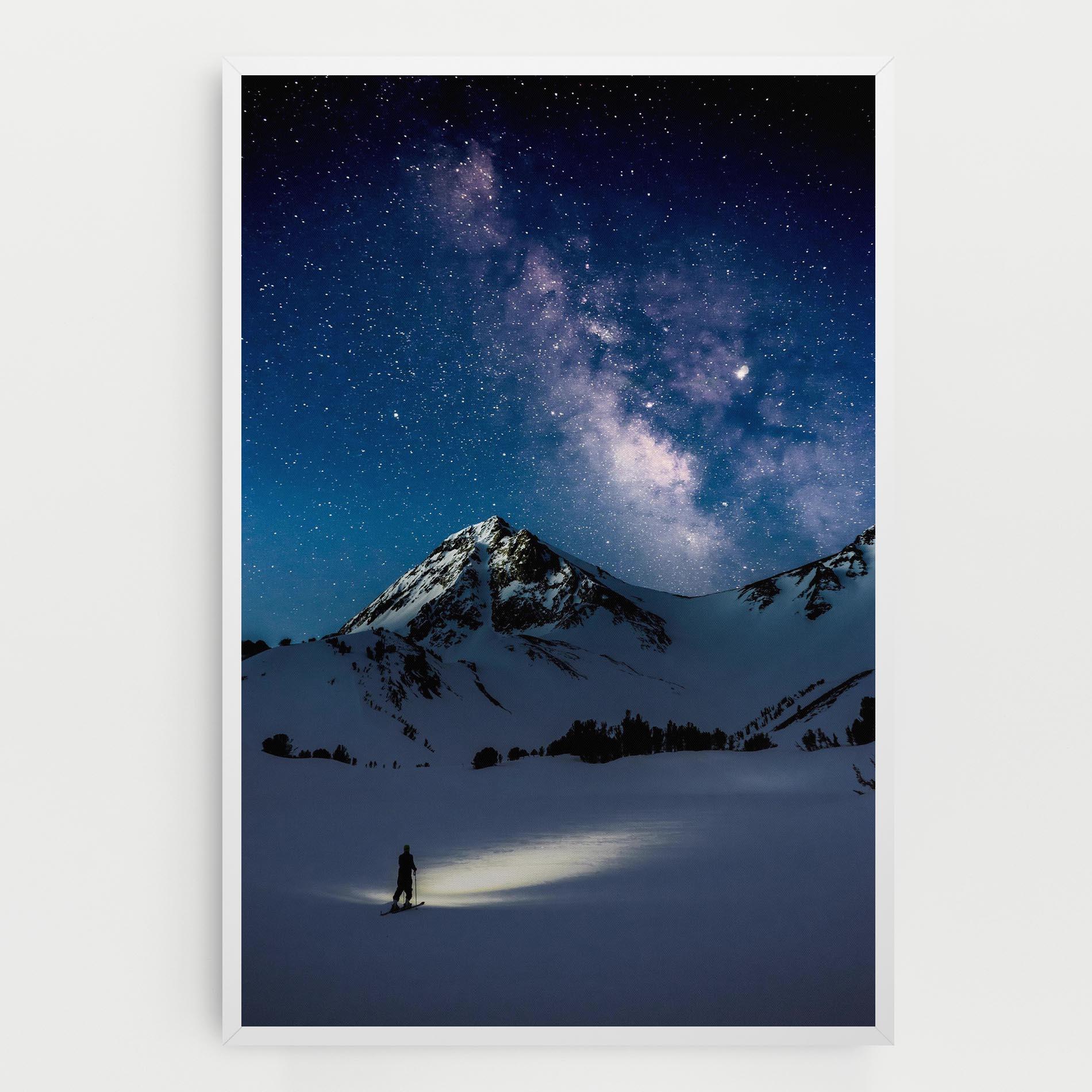 Tablou Canvas Pretty Sky Winter mockup 0