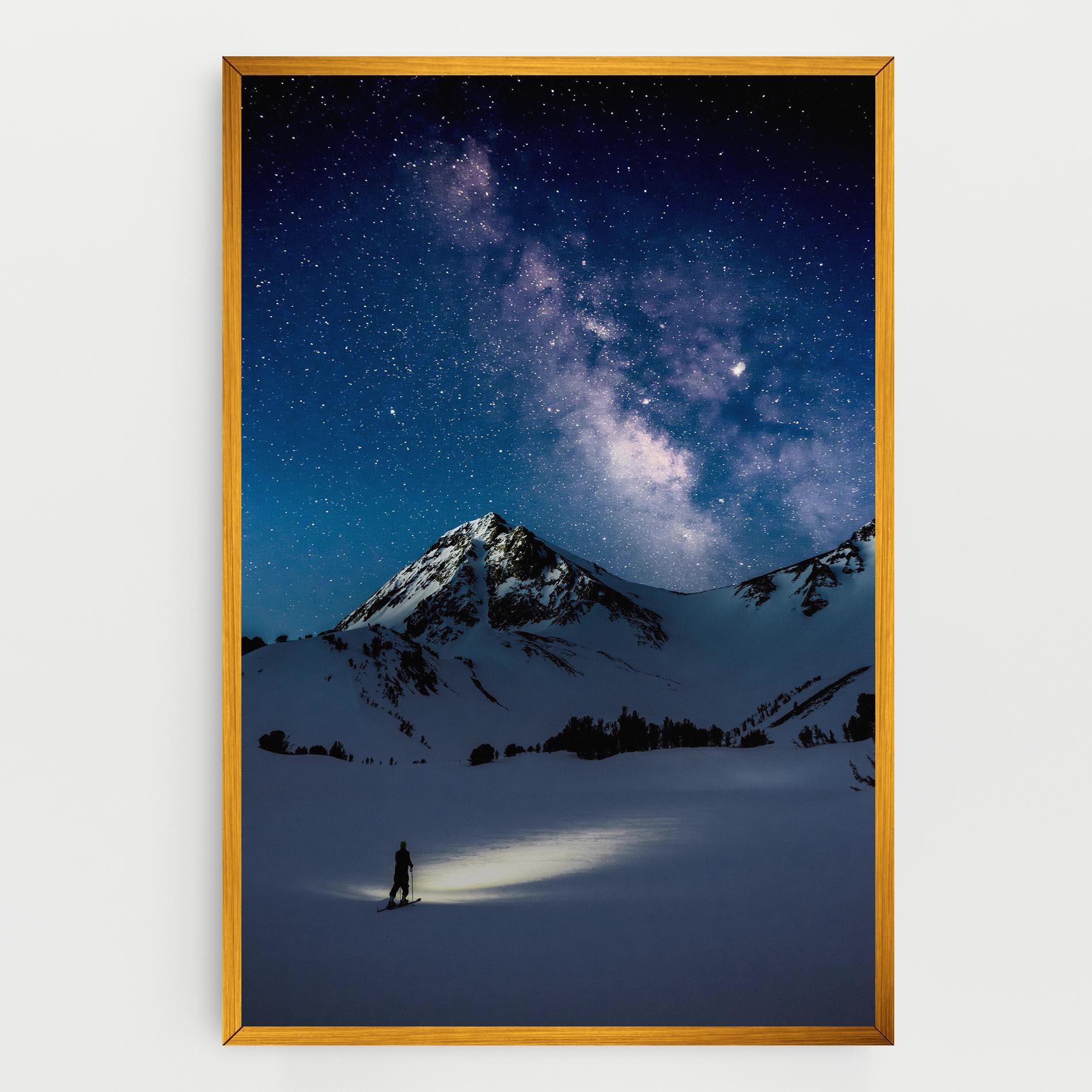 Tablou Canvas Pretty Sky Winter mockup 0