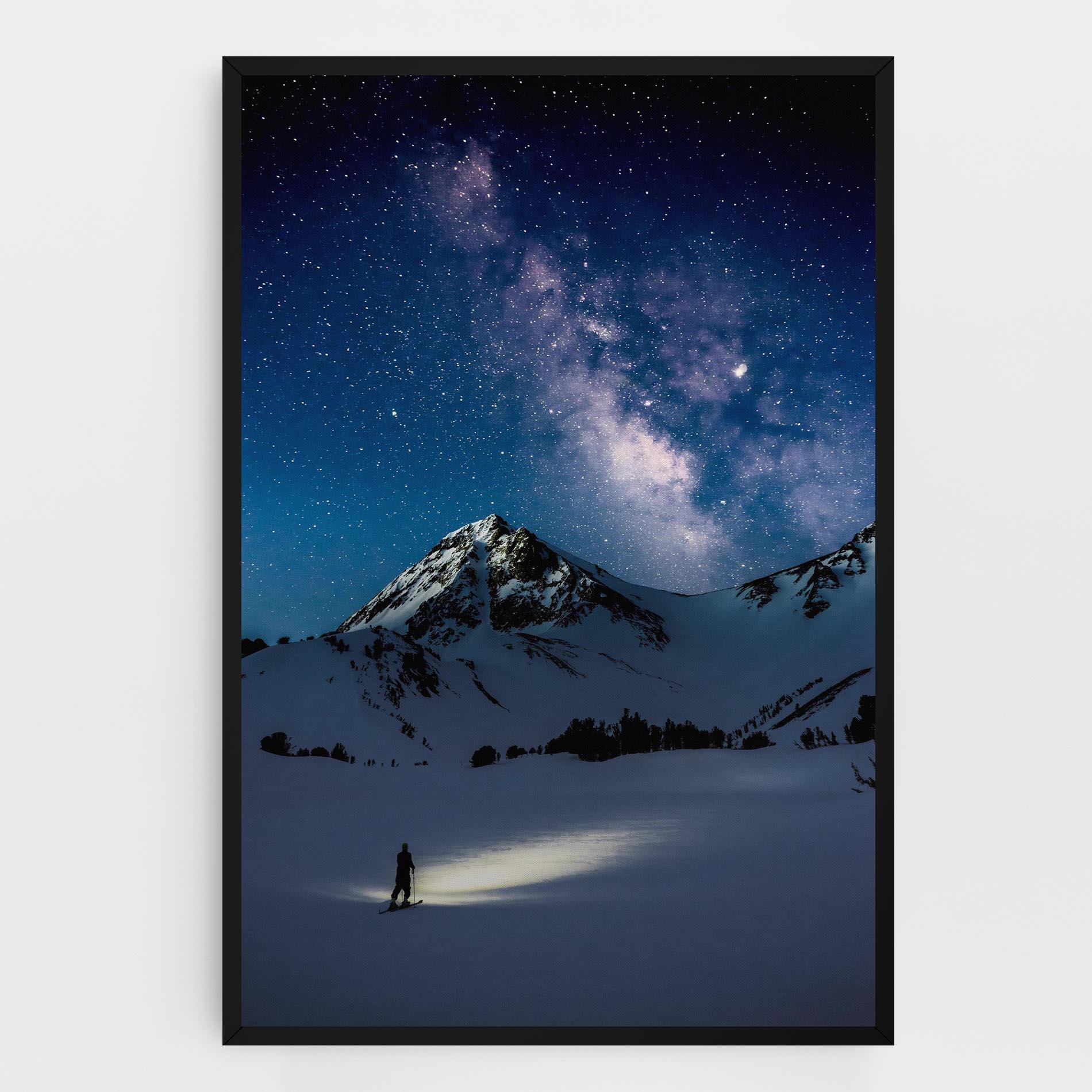 Tablou Canvas Pretty Sky Winter mockup 0