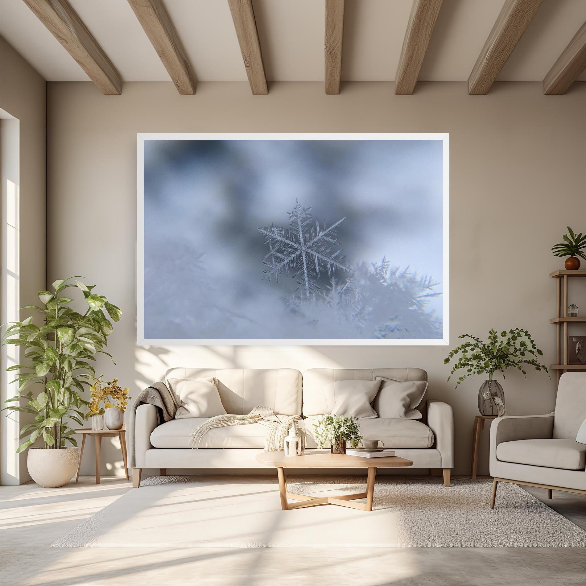 Tablou Canvas Pretty Snowflake mockup 6