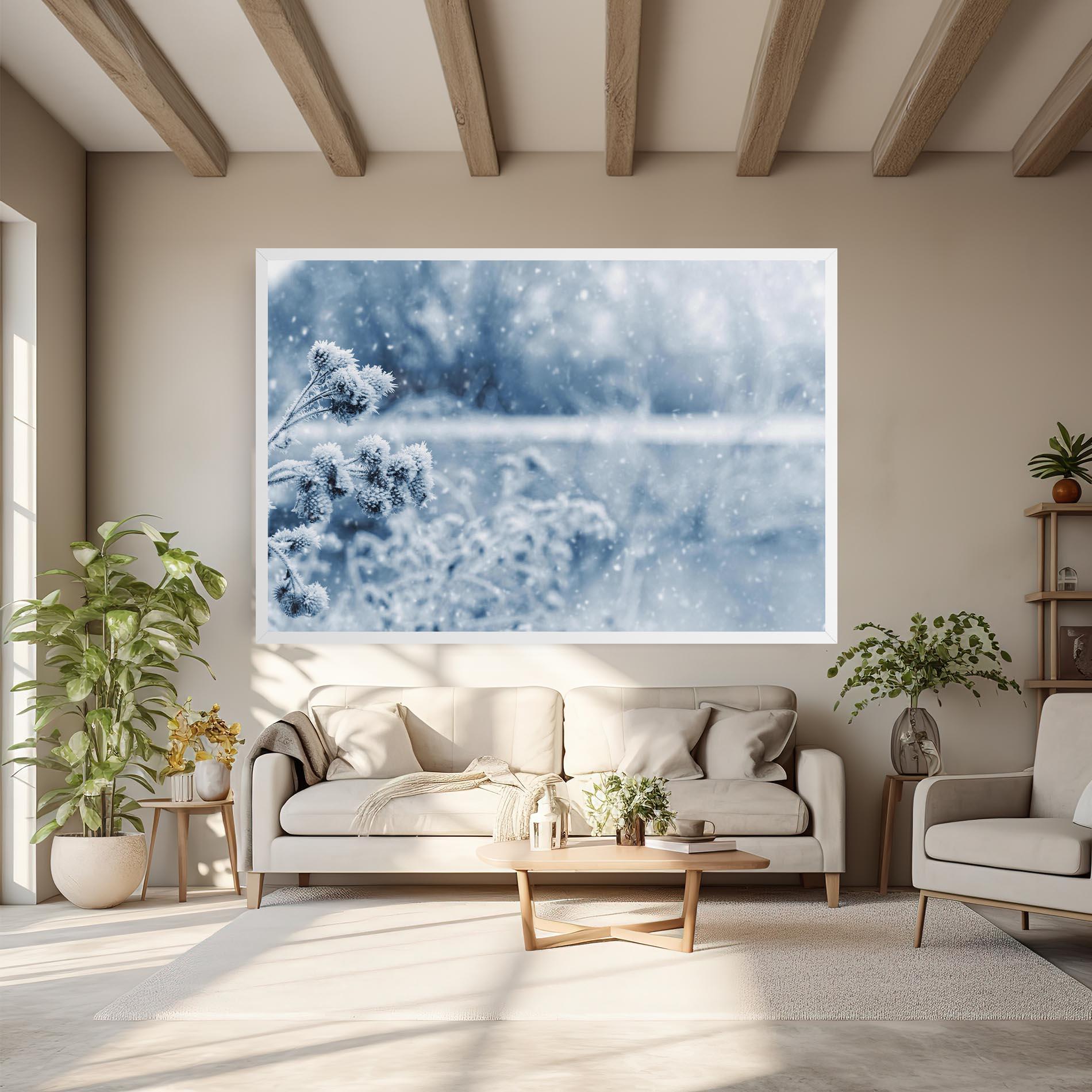Tablou Canvas Pretty Winter Plants mockup 6