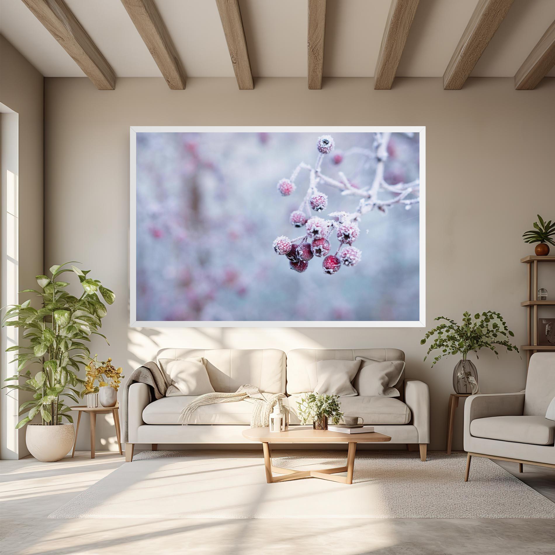 Tablou Canvas Red Winter Fruits mockup 6