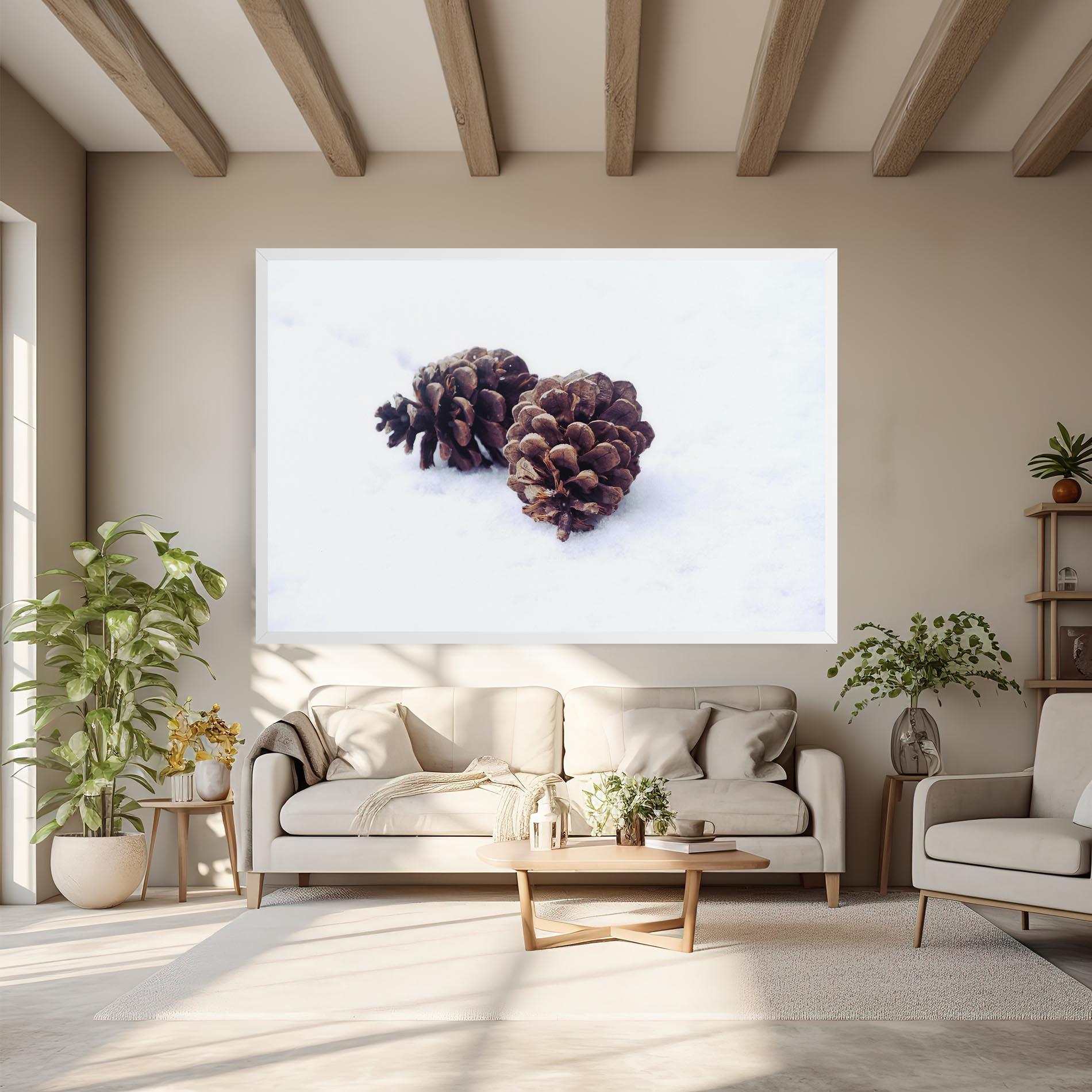 Tablou Canvas Snow Cones mockup 6