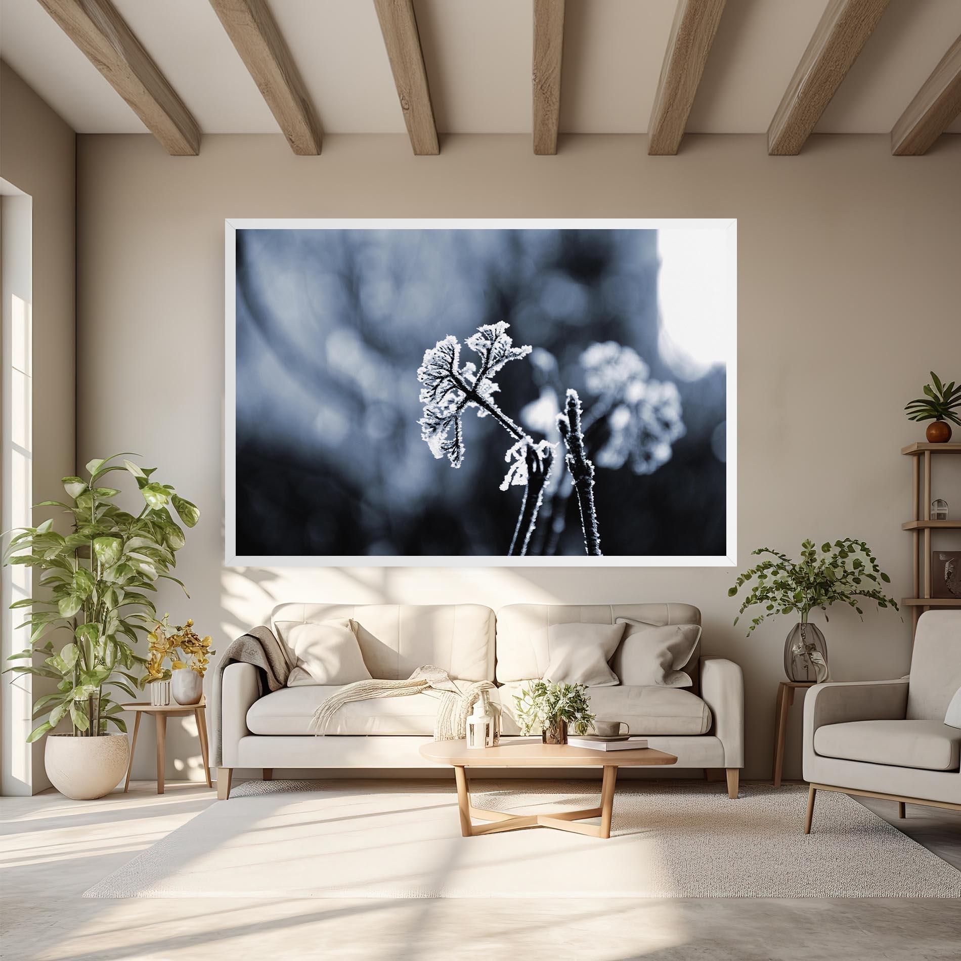 Tablou Canvas Winter Plant mockup 6