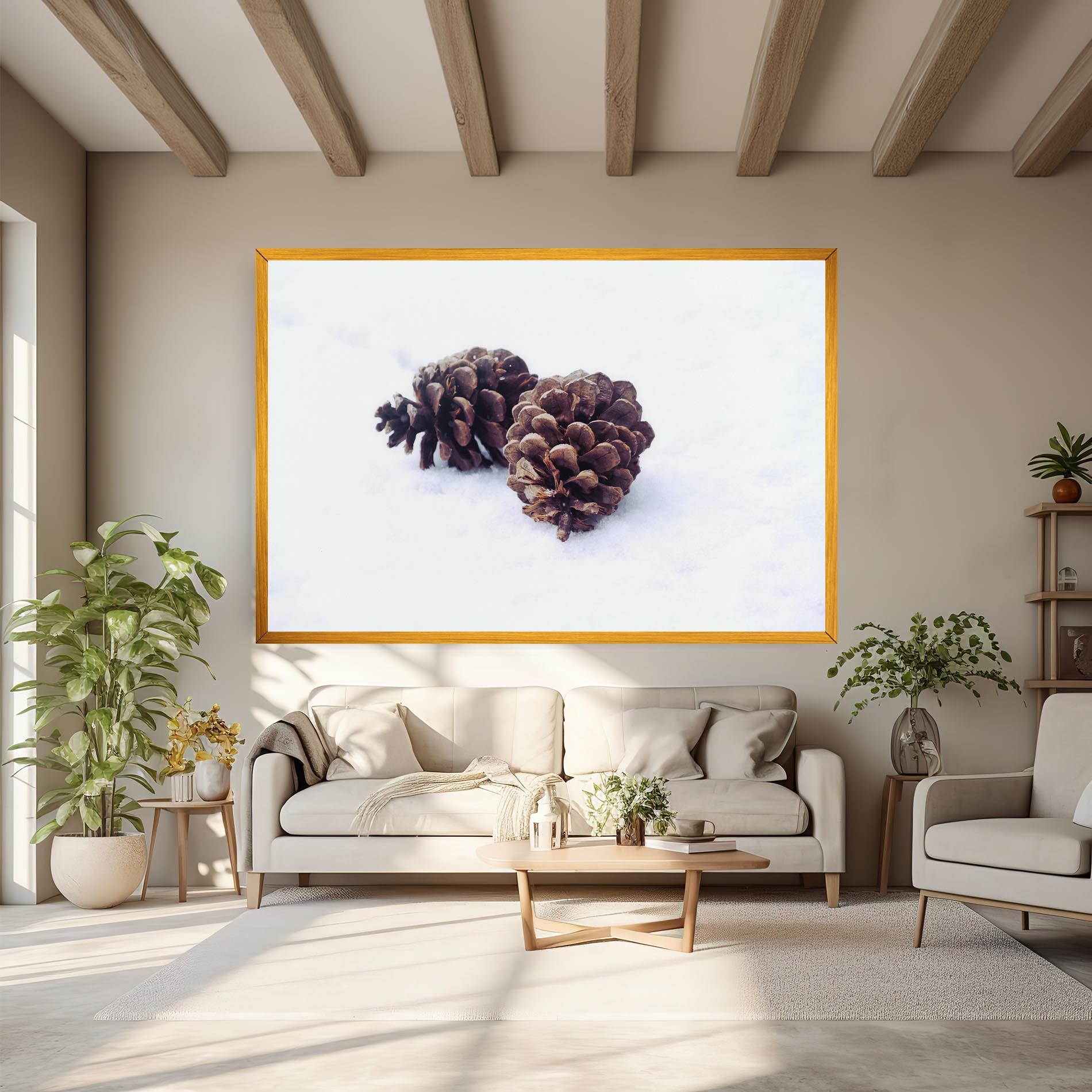 Tablou Canvas Snow Cones mockup 6