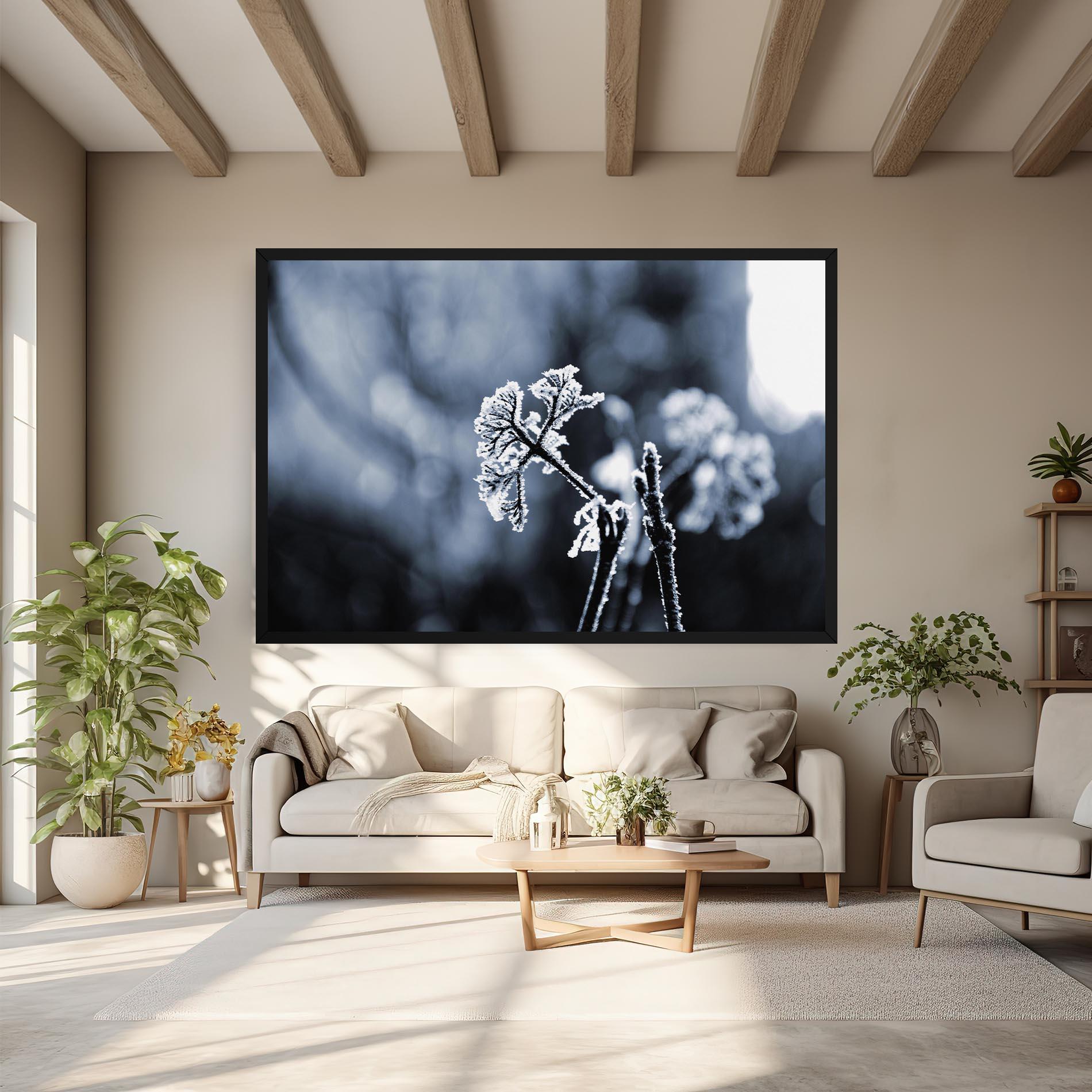 Tablou Canvas Winter Plant mockup 6