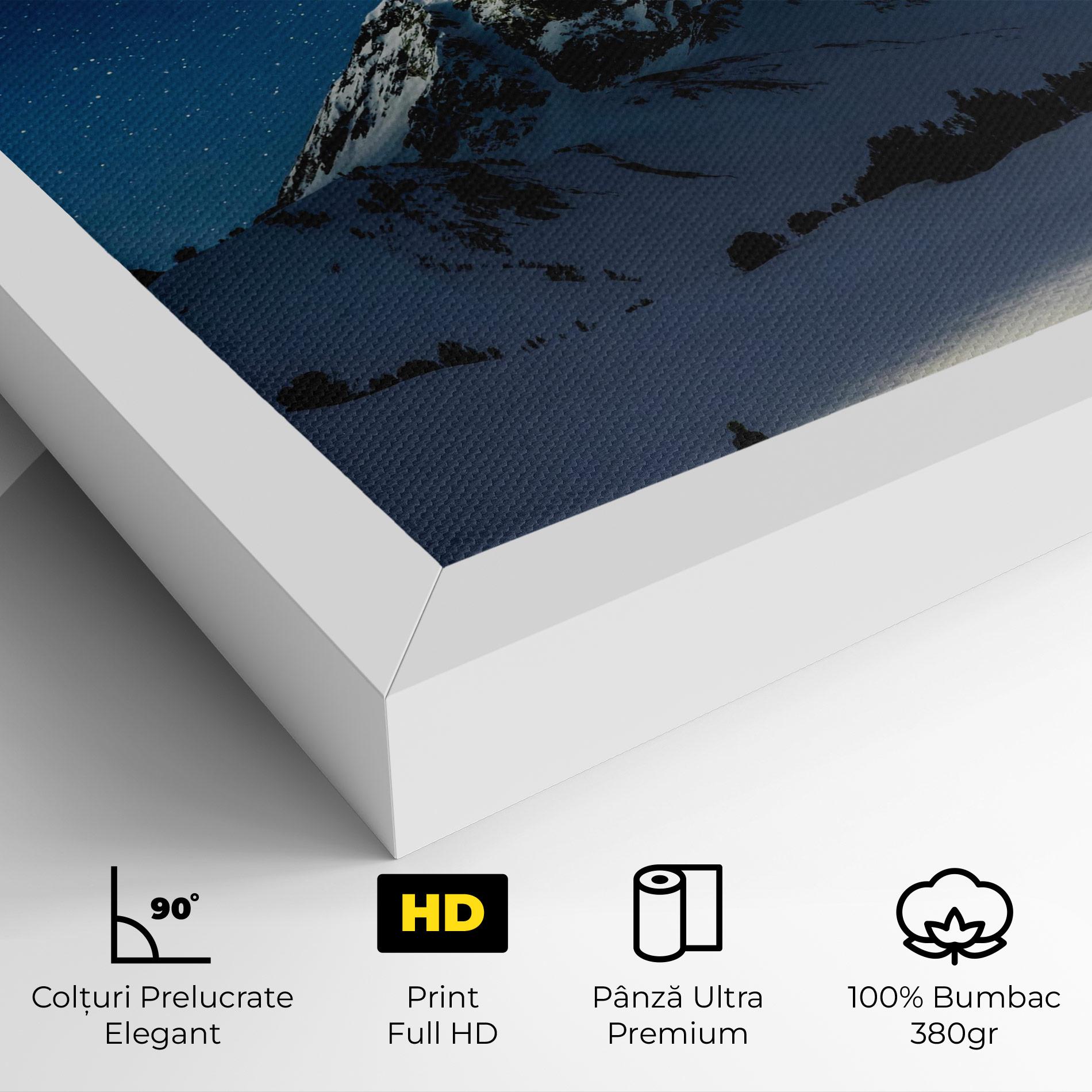 Tablou Canvas Pretty Sky Winter mockup 4