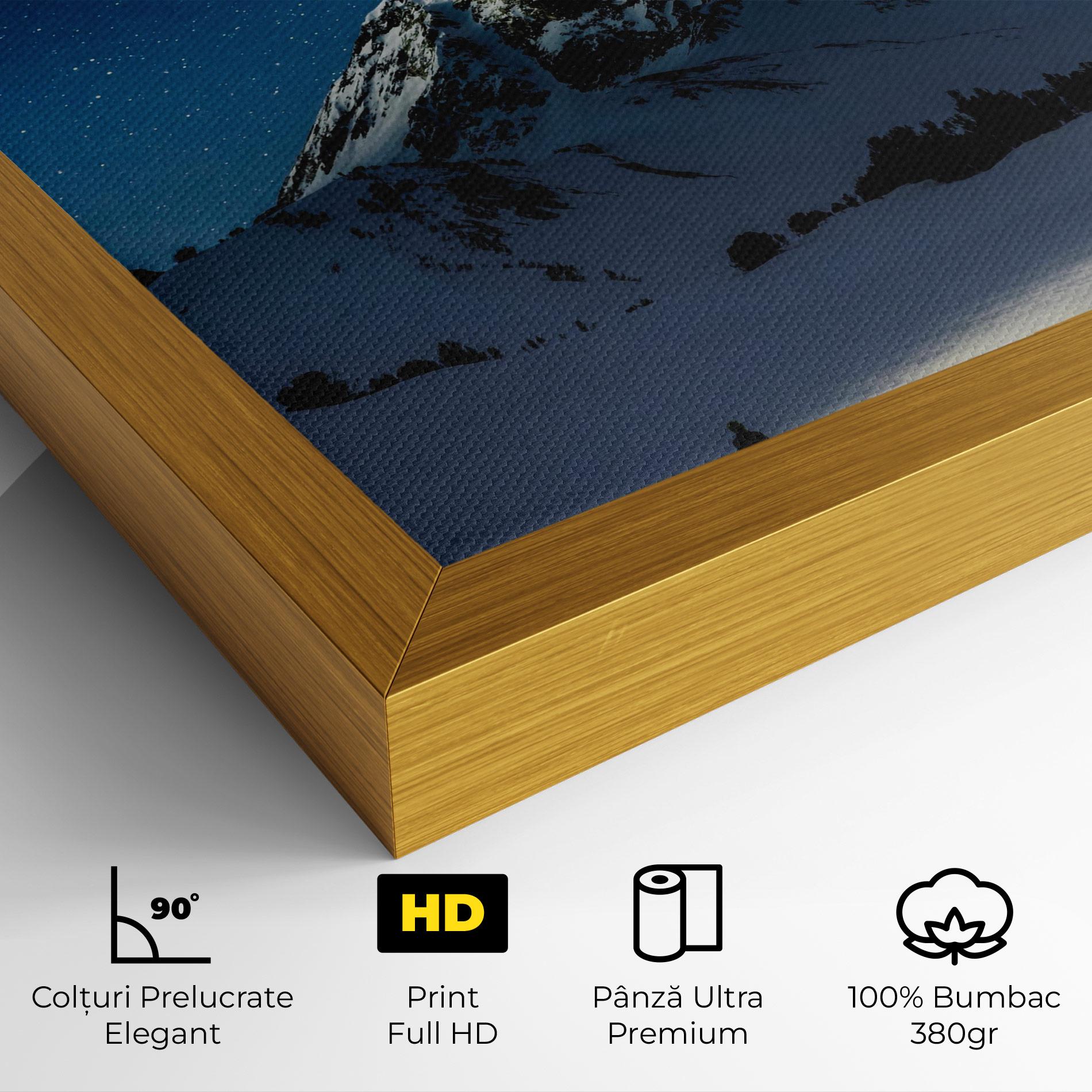 Tablou Canvas Pretty Sky Winter mockup 4