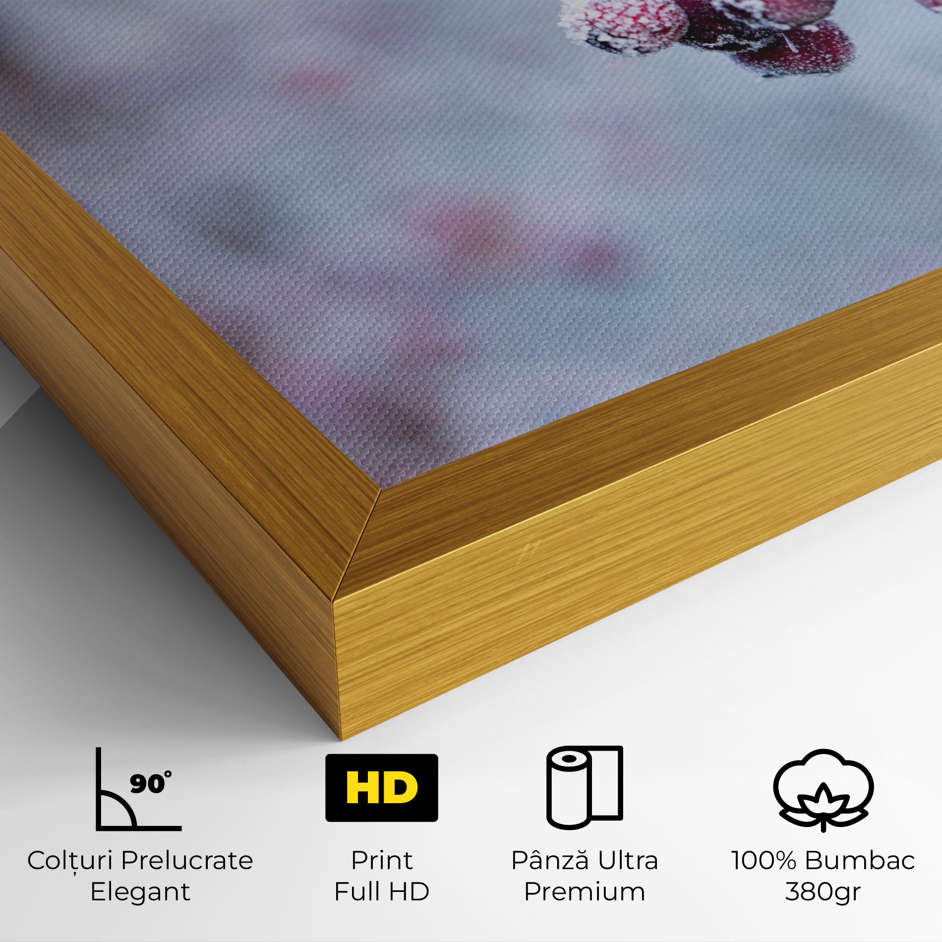 Tablou Canvas Red Winter Fruits mockup 4